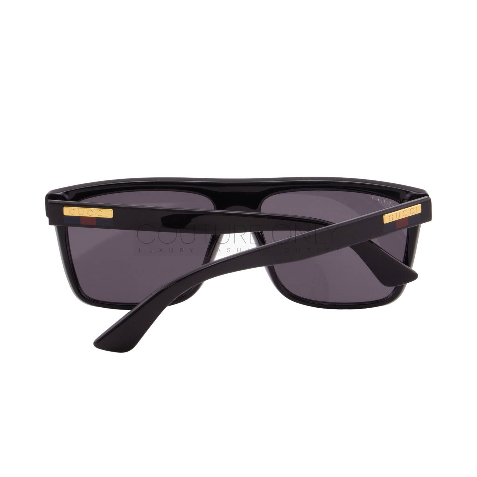 Men Black Square Sunglasses GG0748S-001