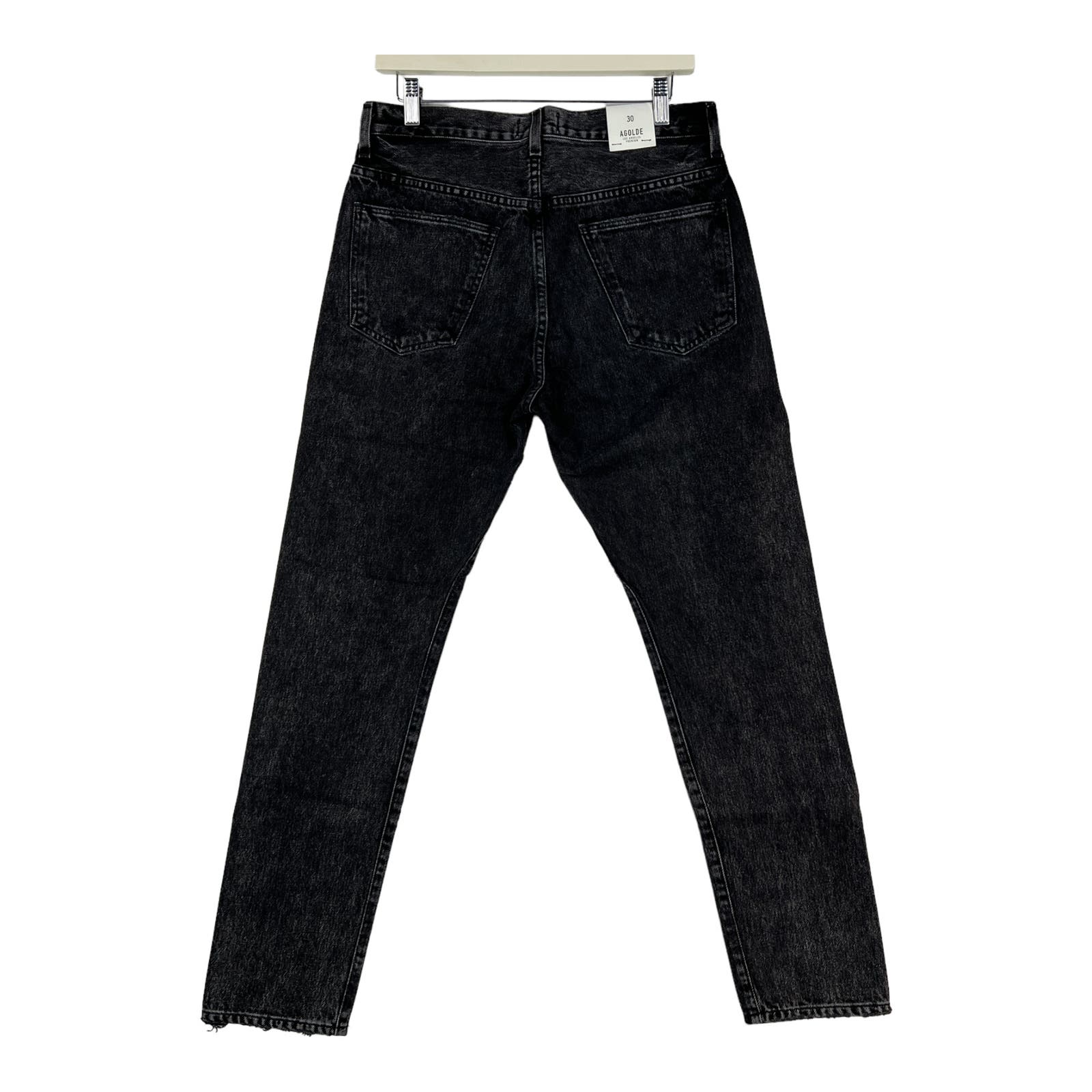 Agolde Men Jeans Tapered US 30 Slim Fit Denim Washed Cotton