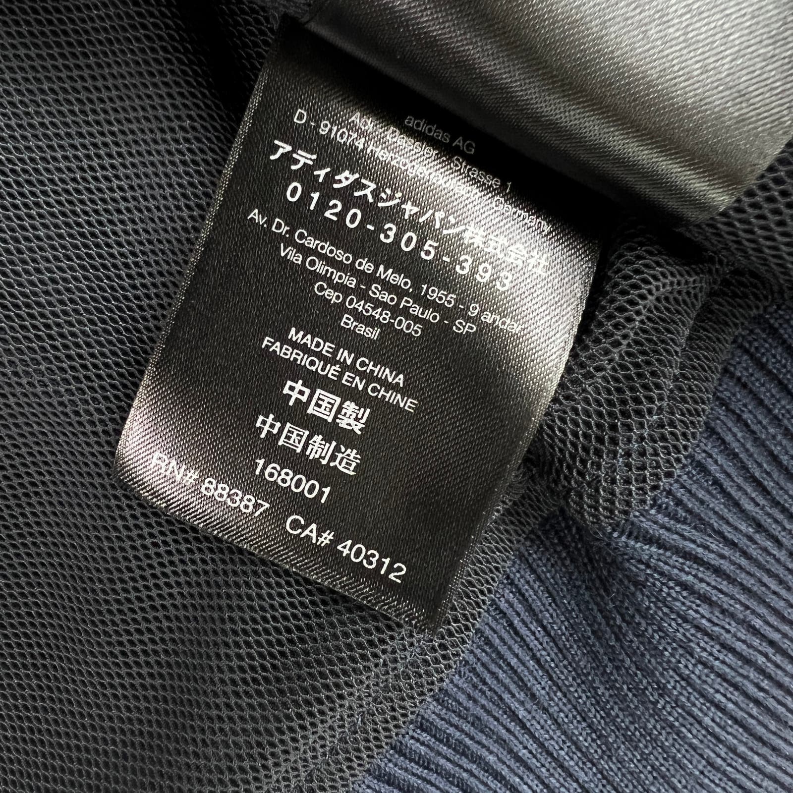 Adidas Y-3 Men US M Navy Blue Lux Tape Blouson Jacket