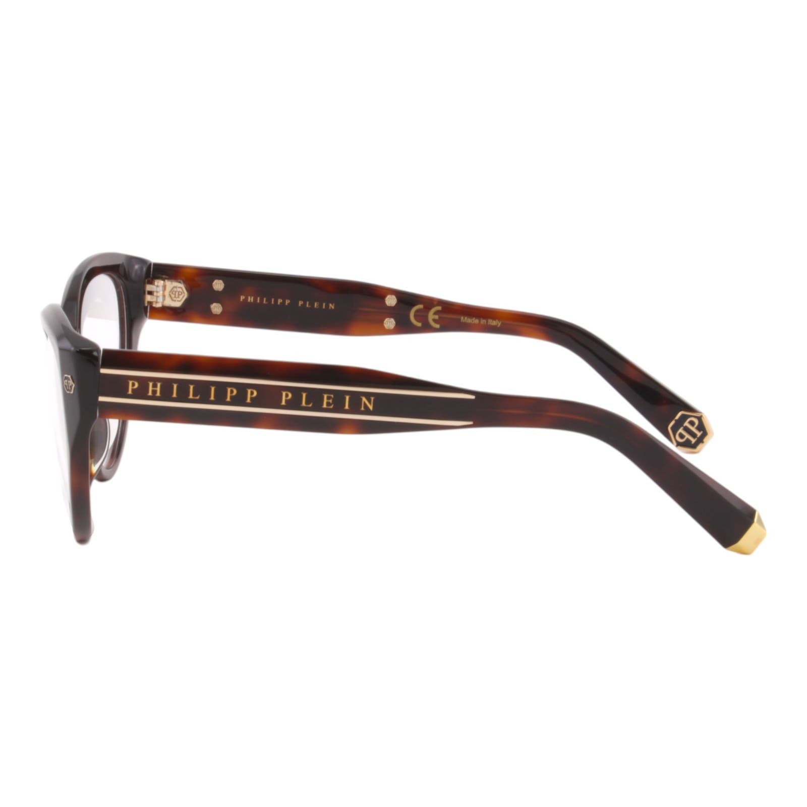 Women Designer Glasses VPP052-0752 Havana Brown Cat-Eye Optical Frame