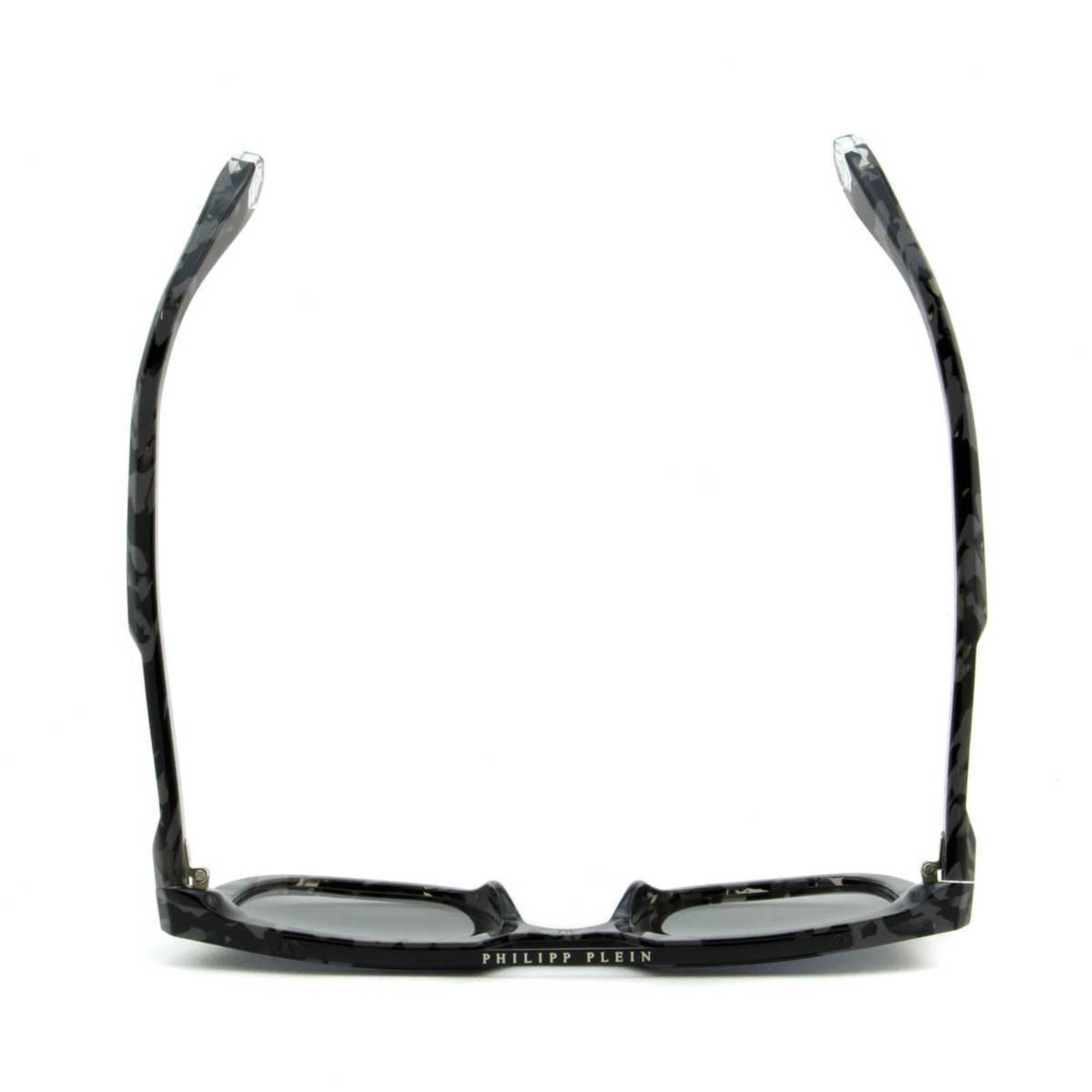 Men Camo Square Sunglasses SPP001M-0721 Gray Lens
