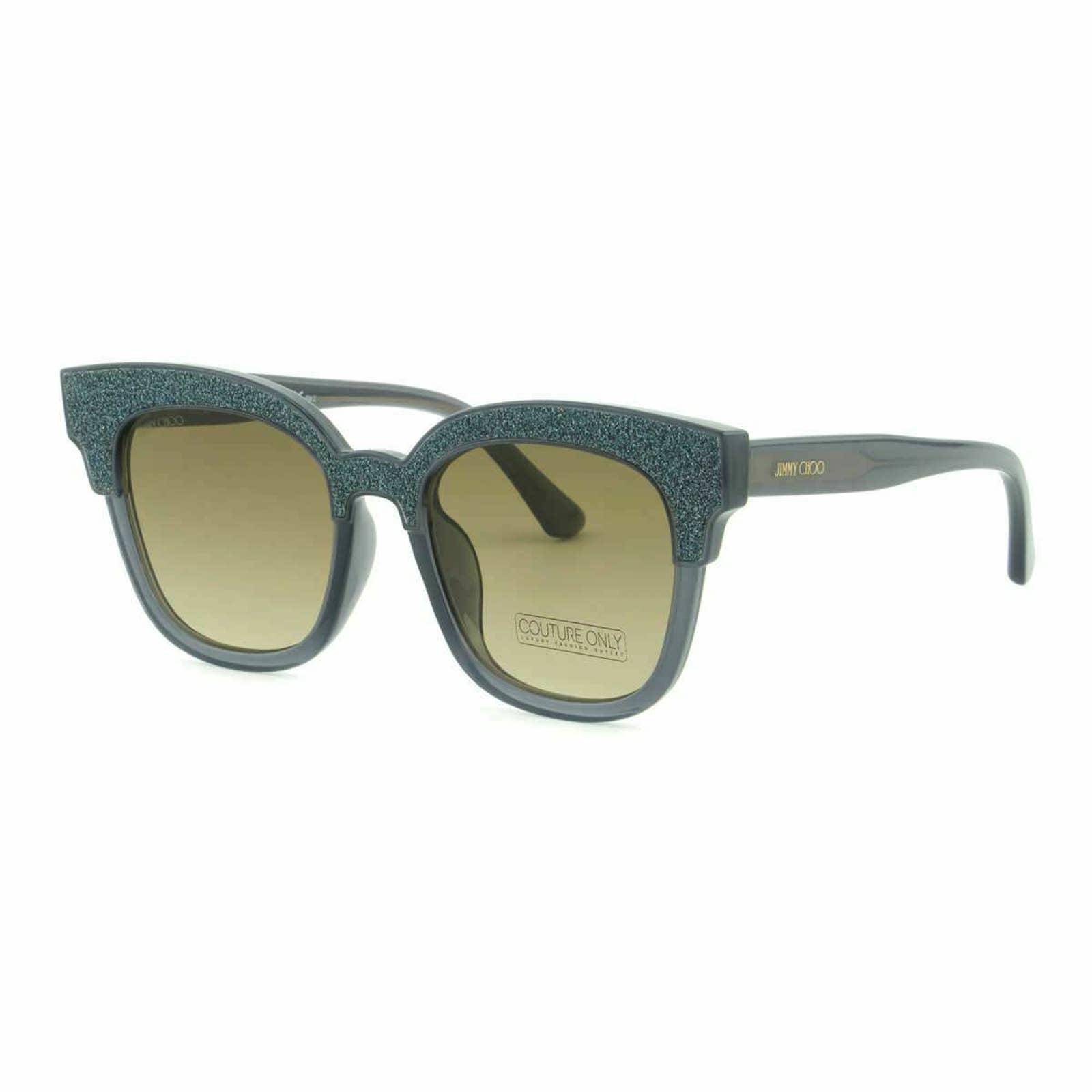 Women Gray Glitter Cat-Eye Sunglasses MAYELAS-018V