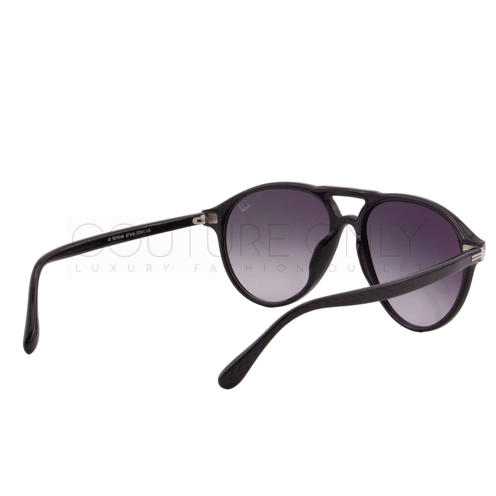 Men Black Aviator Pantos Sunglasses SDH048-02AN