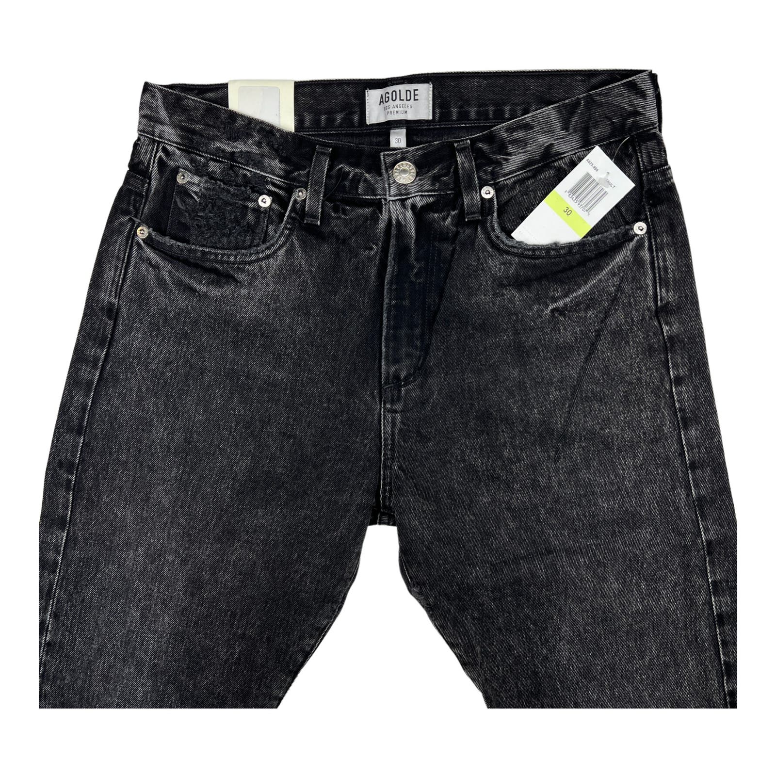 Agolde Men Jeans Tapered US 30 Slim Fit Denim Washed Cotton