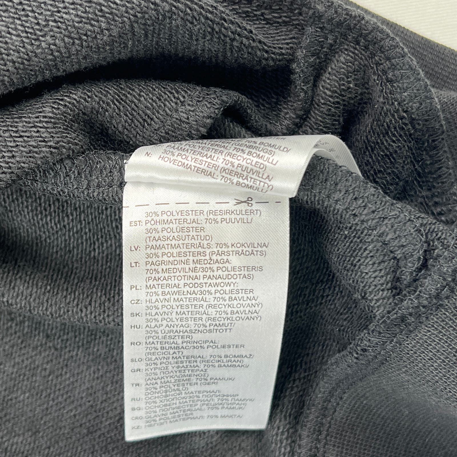Adidas Men Black Sweatshirt US XL Crew Neck Long Sleeve