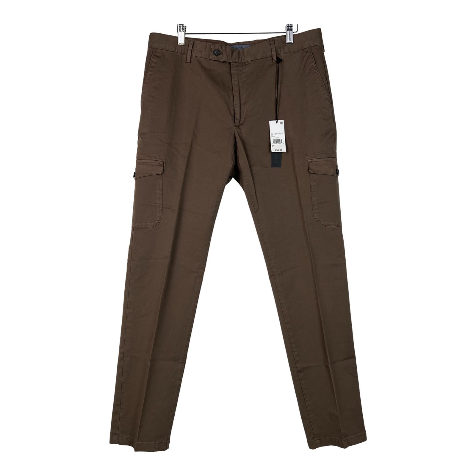 Dylan Gray Bloomingdales Men Brown Pants US 34 Regular Fit Cargo