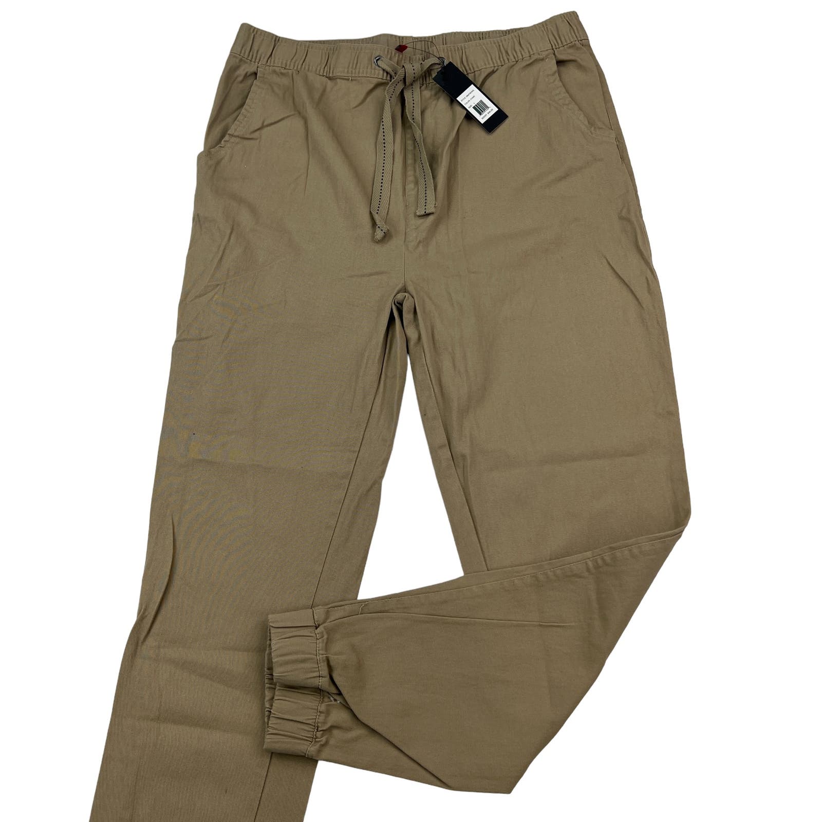 Galaxy Men Khaki Pants US L Casual Lightweight Jogger