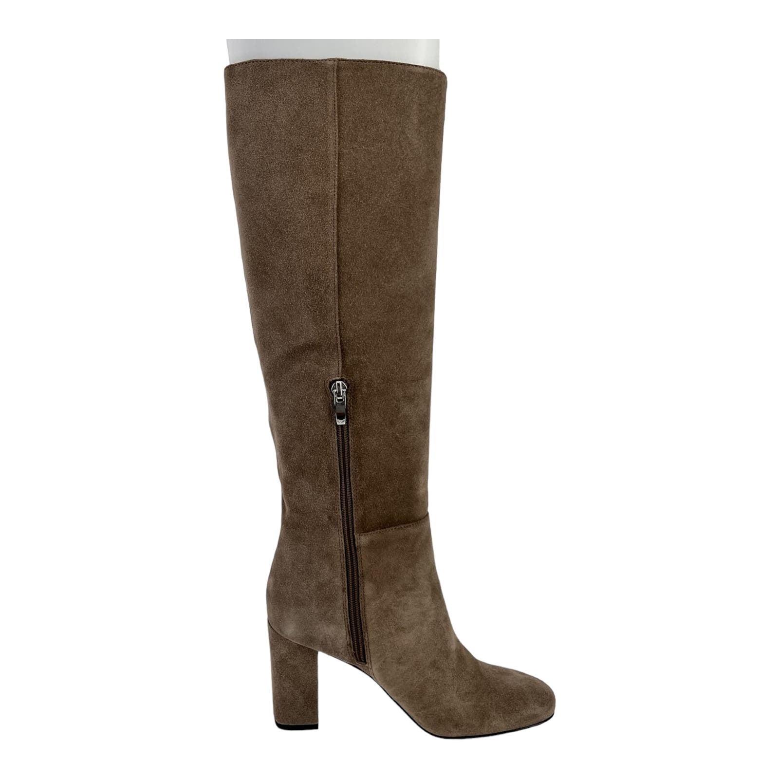 Via Spiga Women US 4.5 Brown Taure Suede Knee-High Booties