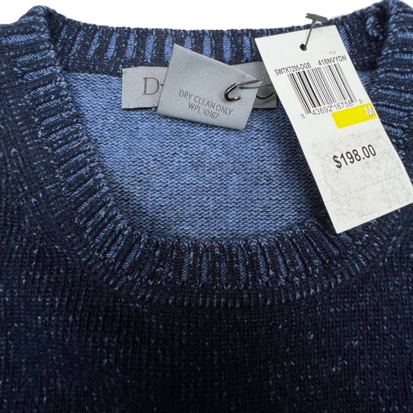 Dylan Gray Men Navy Blue Sweatshirt US M Crew Neck Long Sleeve