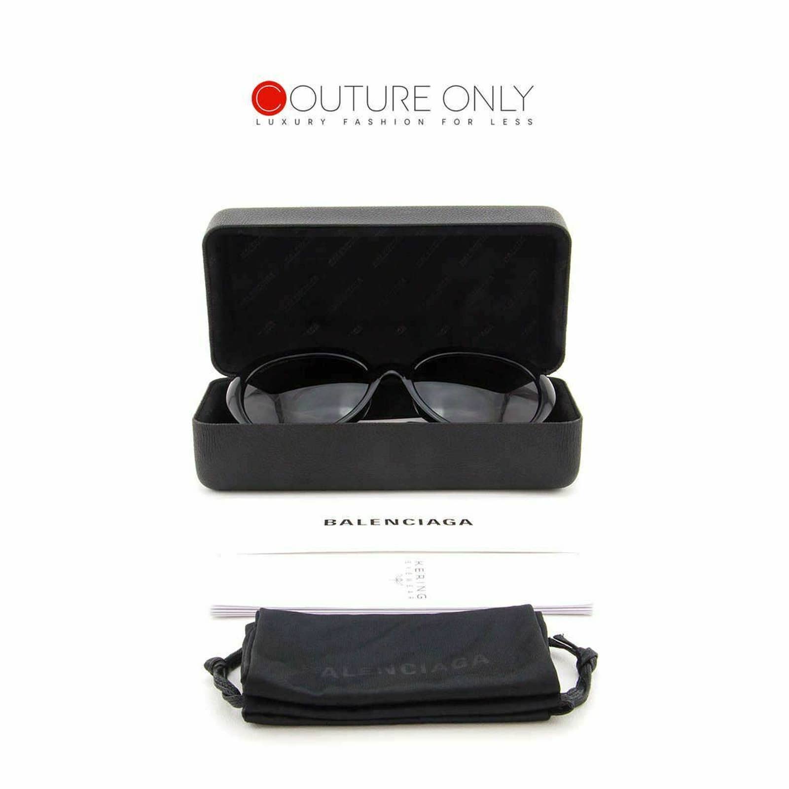 Women Round Black Sunglasses BB-0024S-007