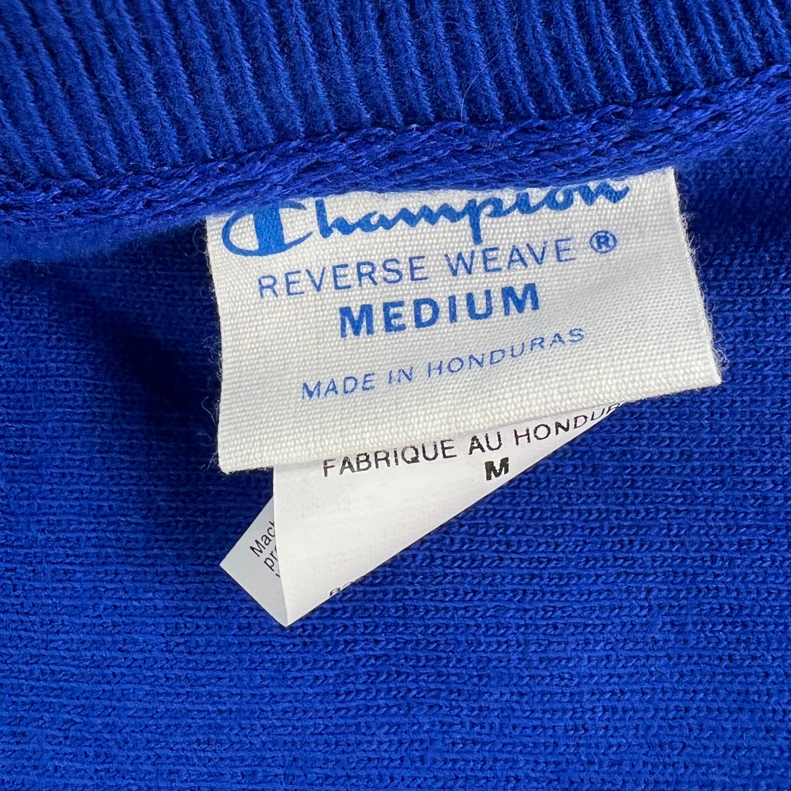 Champion Men Blue Sweatshirt US M Crew Neck Fleece