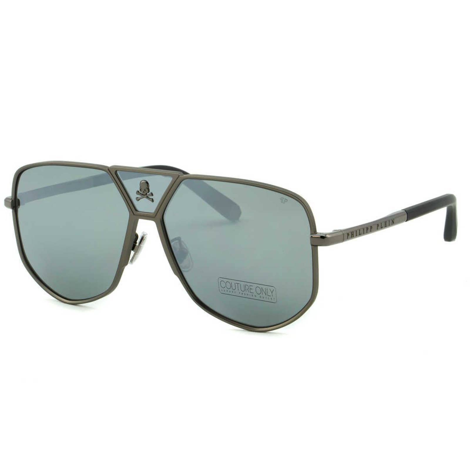 Men Aviator Gunmetal Titanium Sunglasses