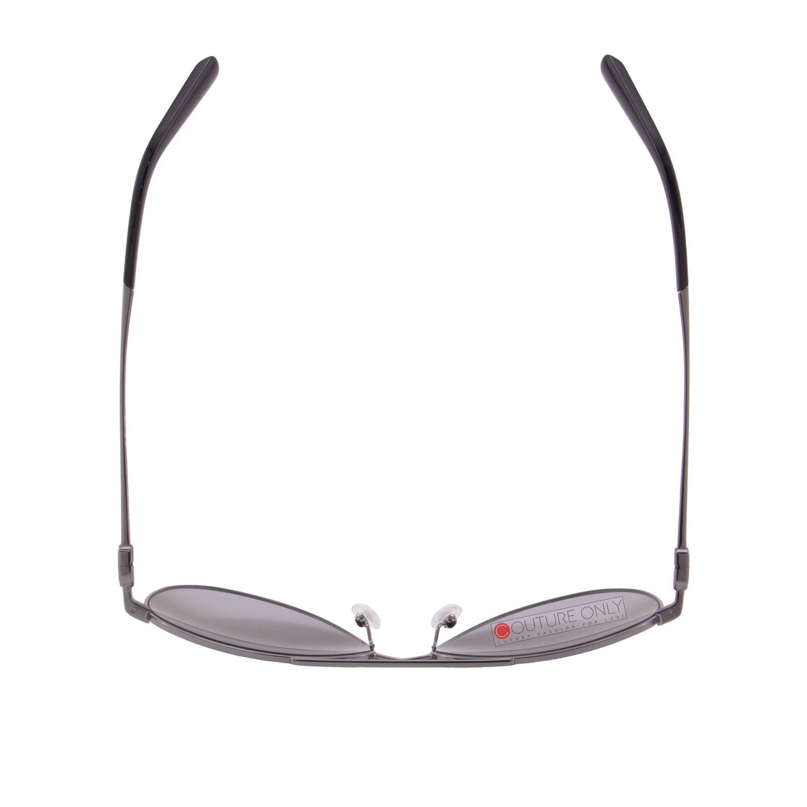Men Aviator Shiny Ruthenium Sunglasses