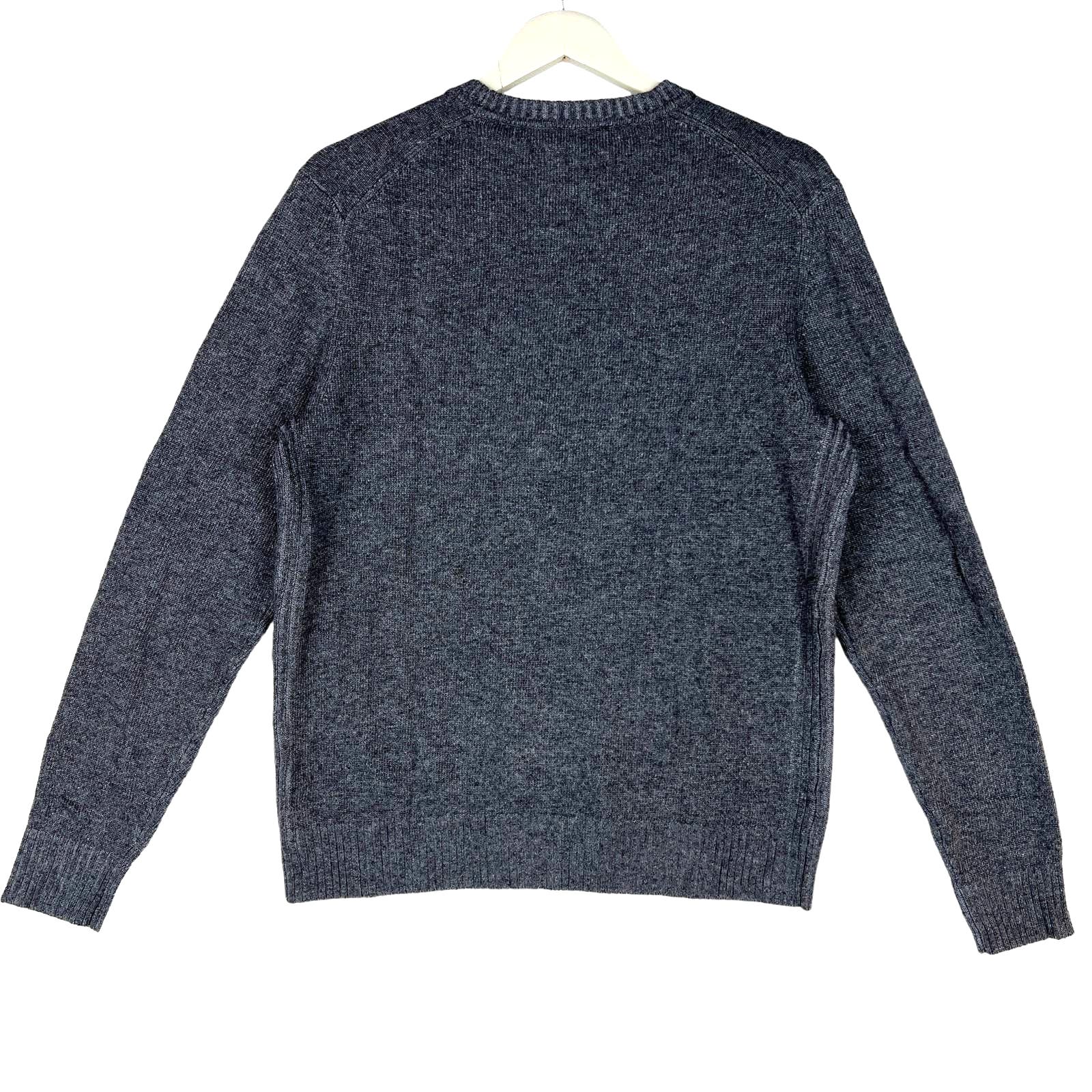 Dylan Gray Men Crewneck Wool US L Cashmere Sweatshirt