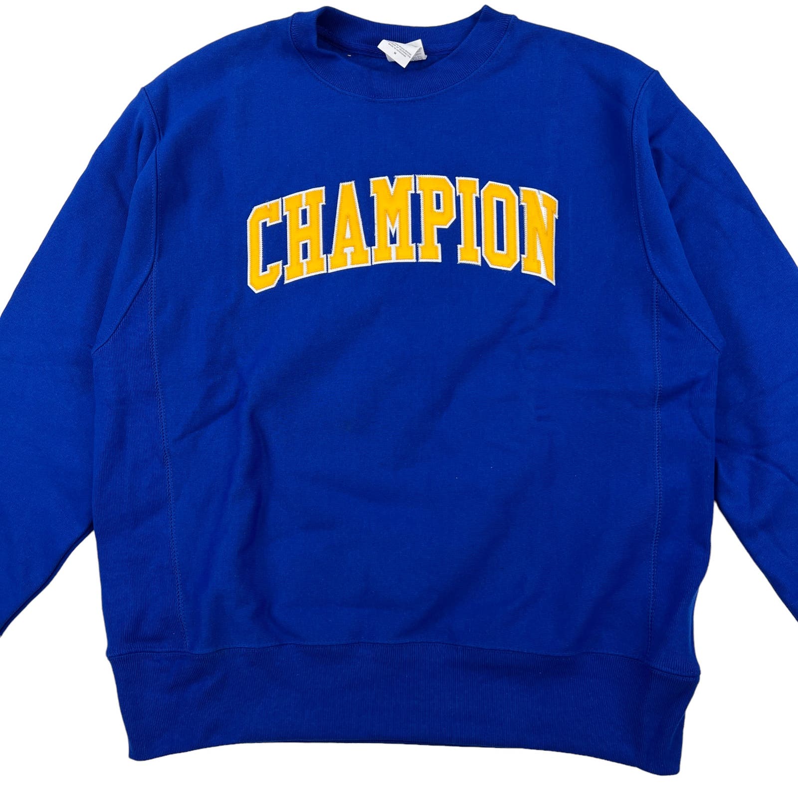 Champion Men Blue Sweatshirt US M Crew Neck Fleece