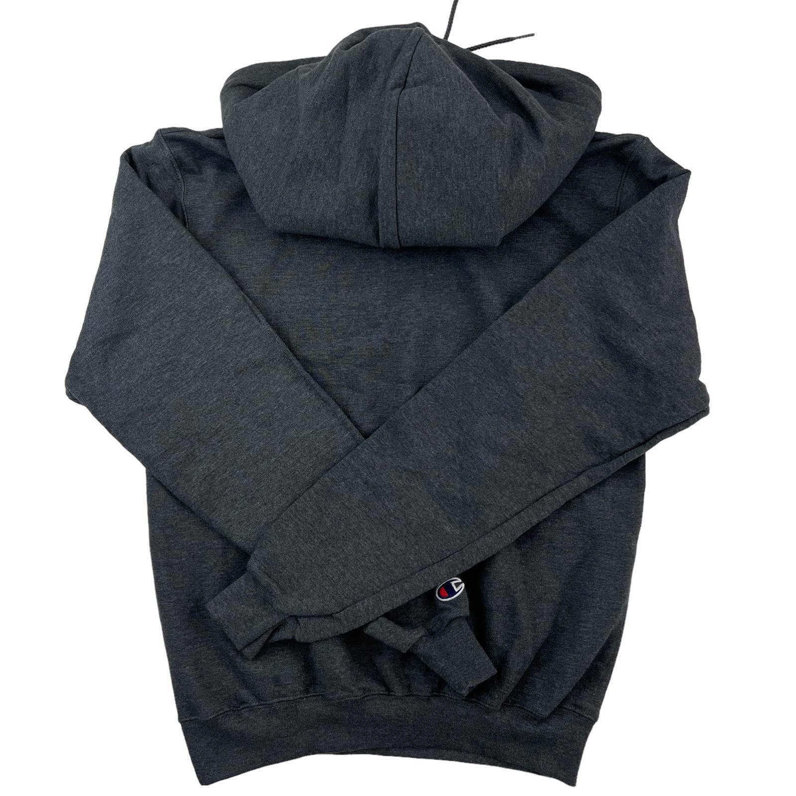 Champion NYC Men Gray Hoodie US S Casual Long Sleeve