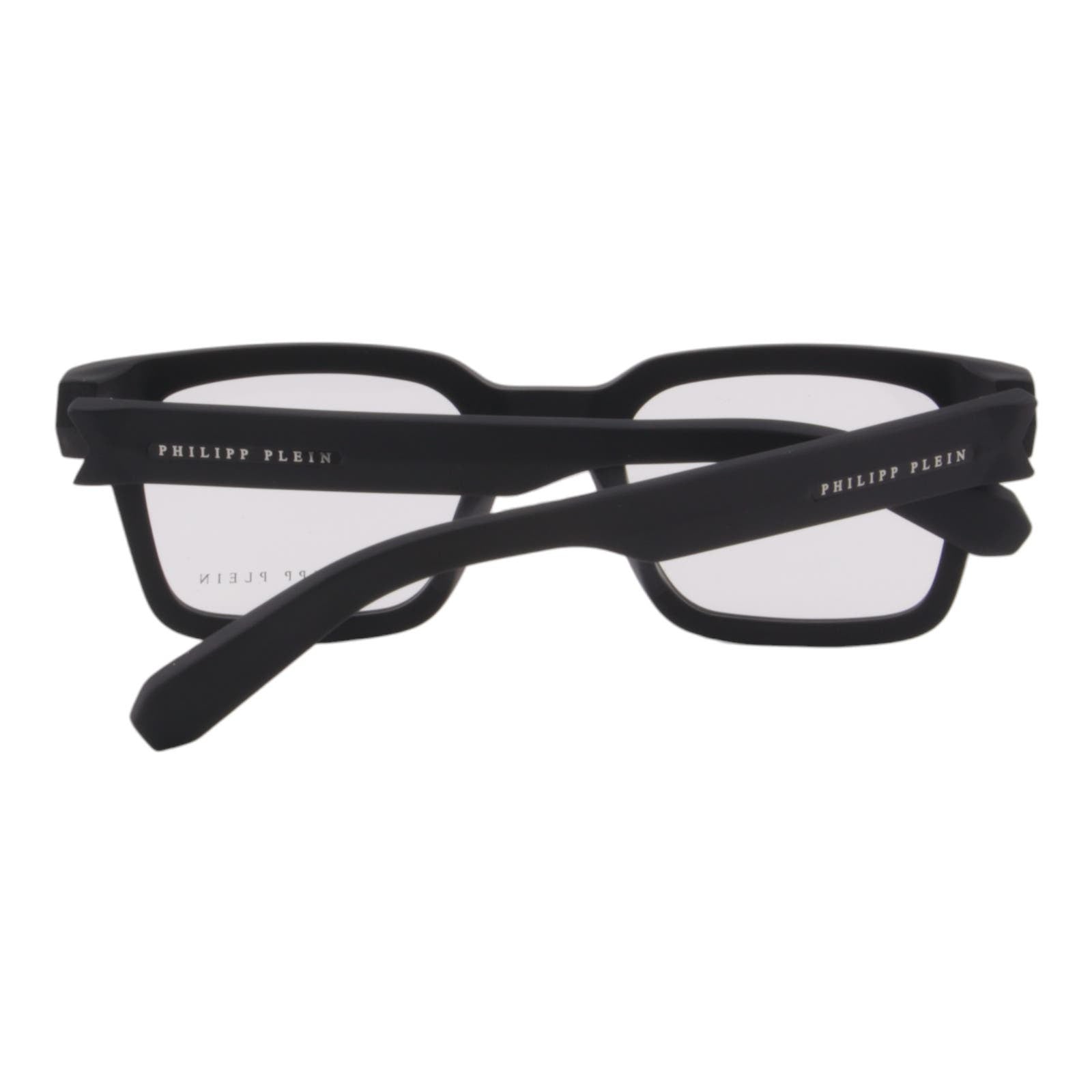 Men Square Glasses VPP082M-0703 Black & Silver Optical Frame