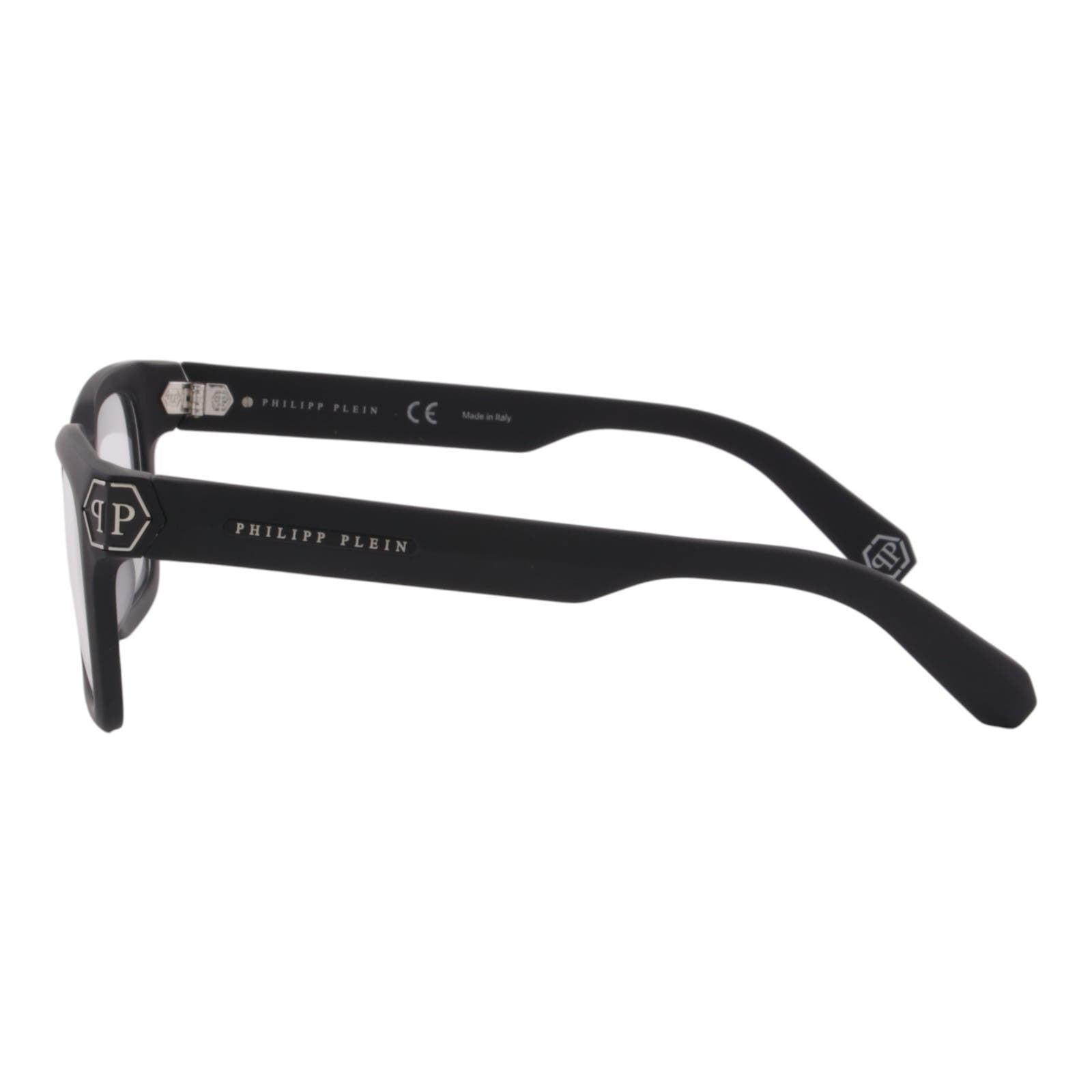 Men Square Glasses VPP082M-0703 Black & Silver Optical Frame