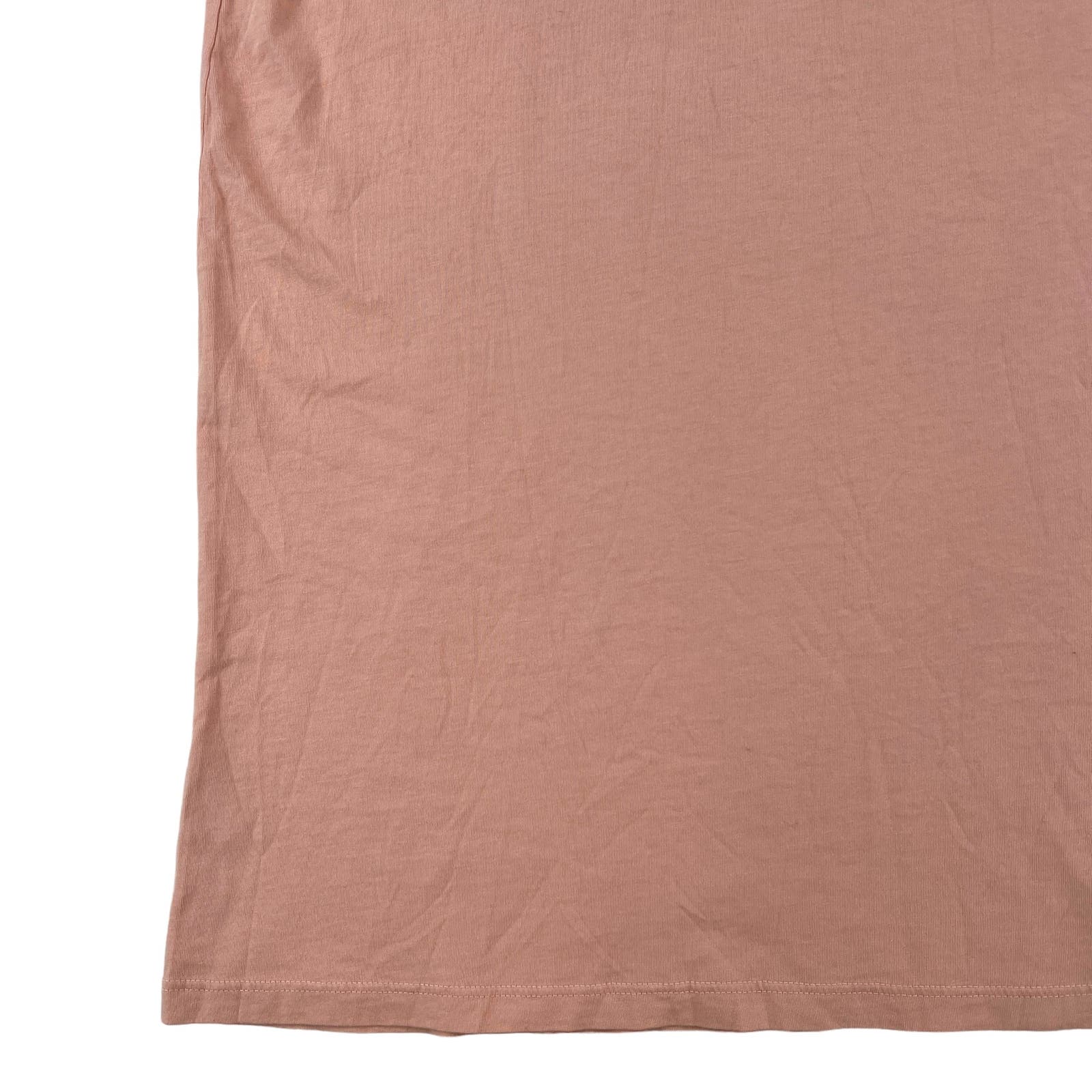 ONE BXWD Los Angeles Men US L Salmon Pink Cotton T-Shirt