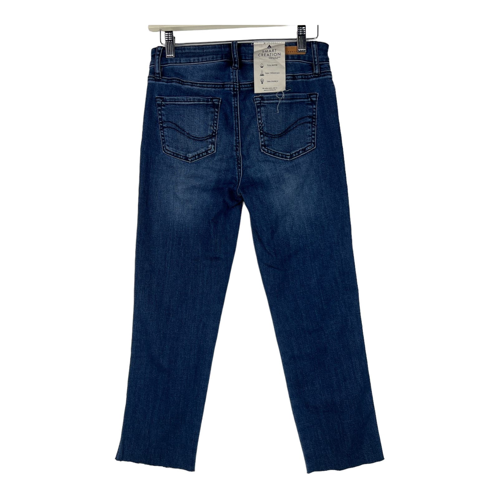 Sanctuary Women Denim Blue Jeans US 26 Cropped Straight