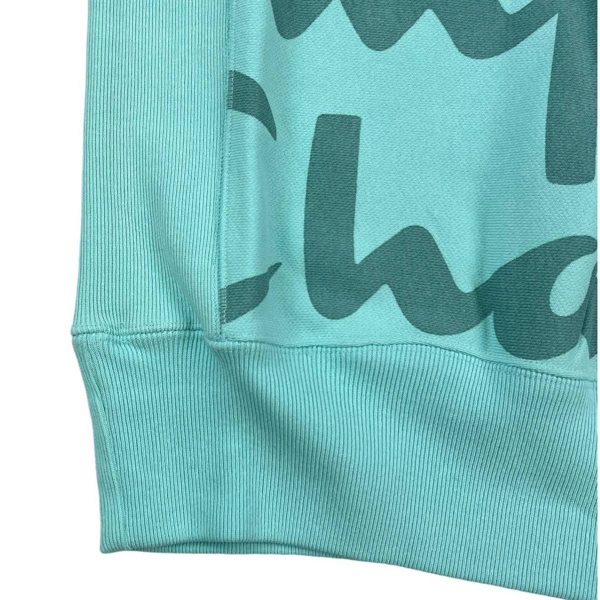 Champion Men Turquiose Blue Sweatshirt US XS Short Sleeve Crew Neck