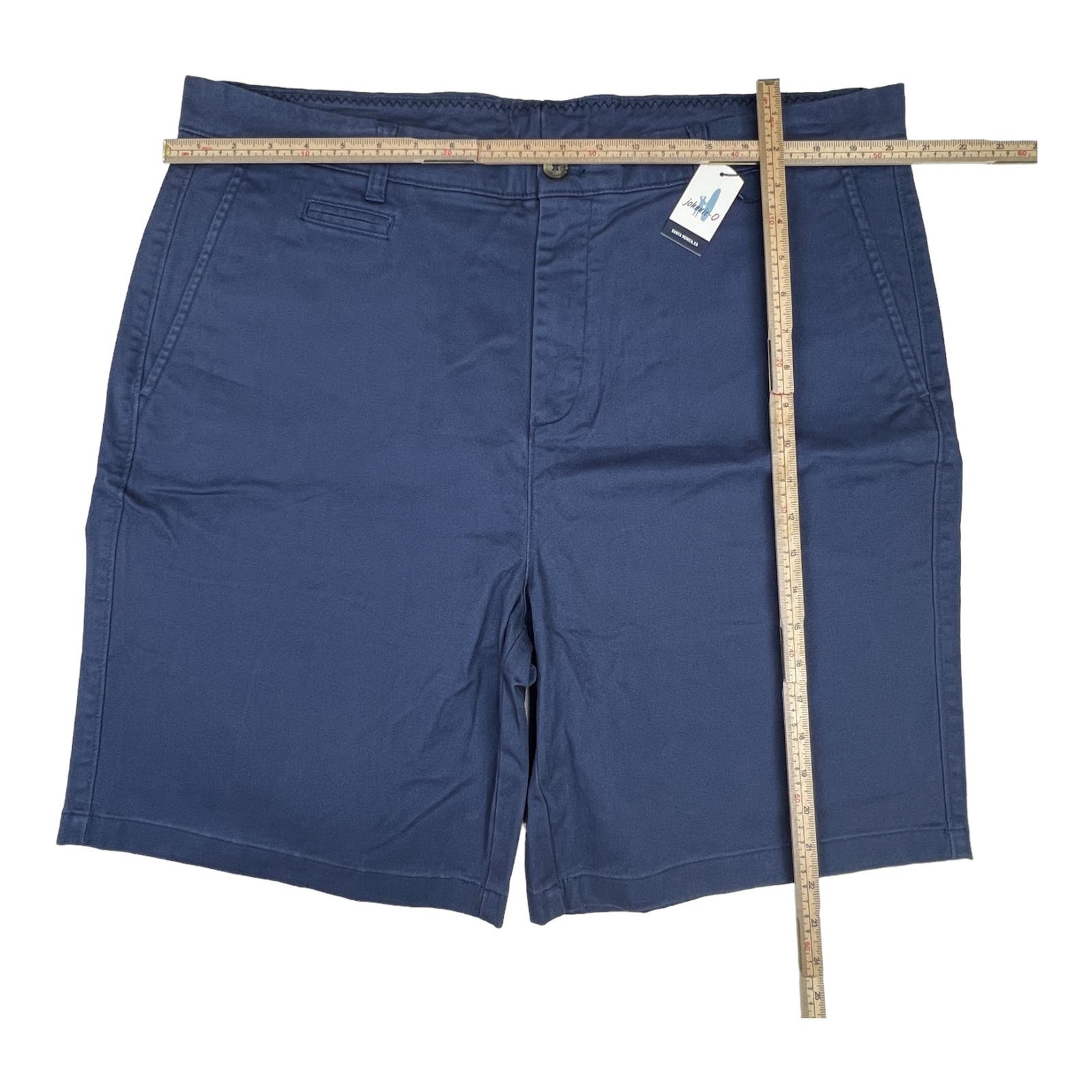 Johnnie-O Men High Tide Blue Golf Stretch US 40 Twill Shorts