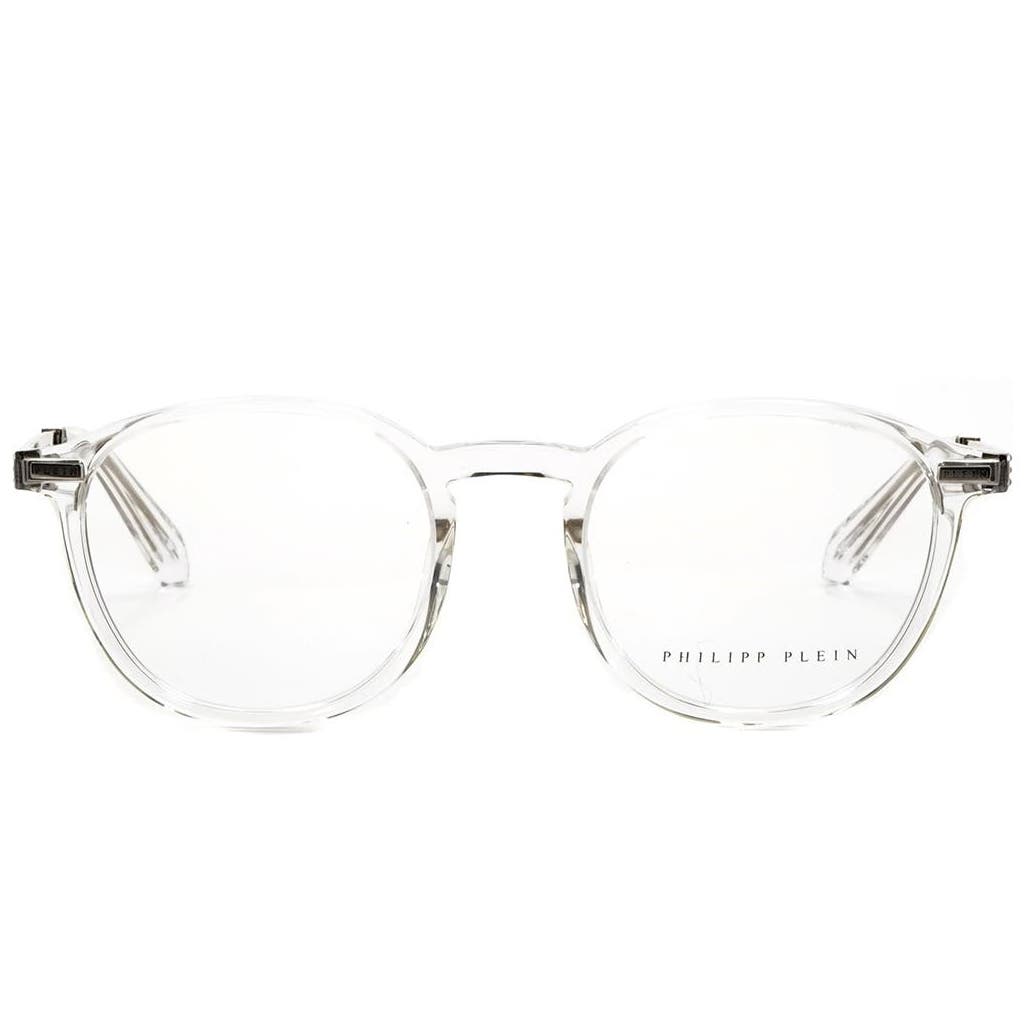 Transparent Acetate Panthos Unisex Glasses VPP057-0880 Clear Lens
