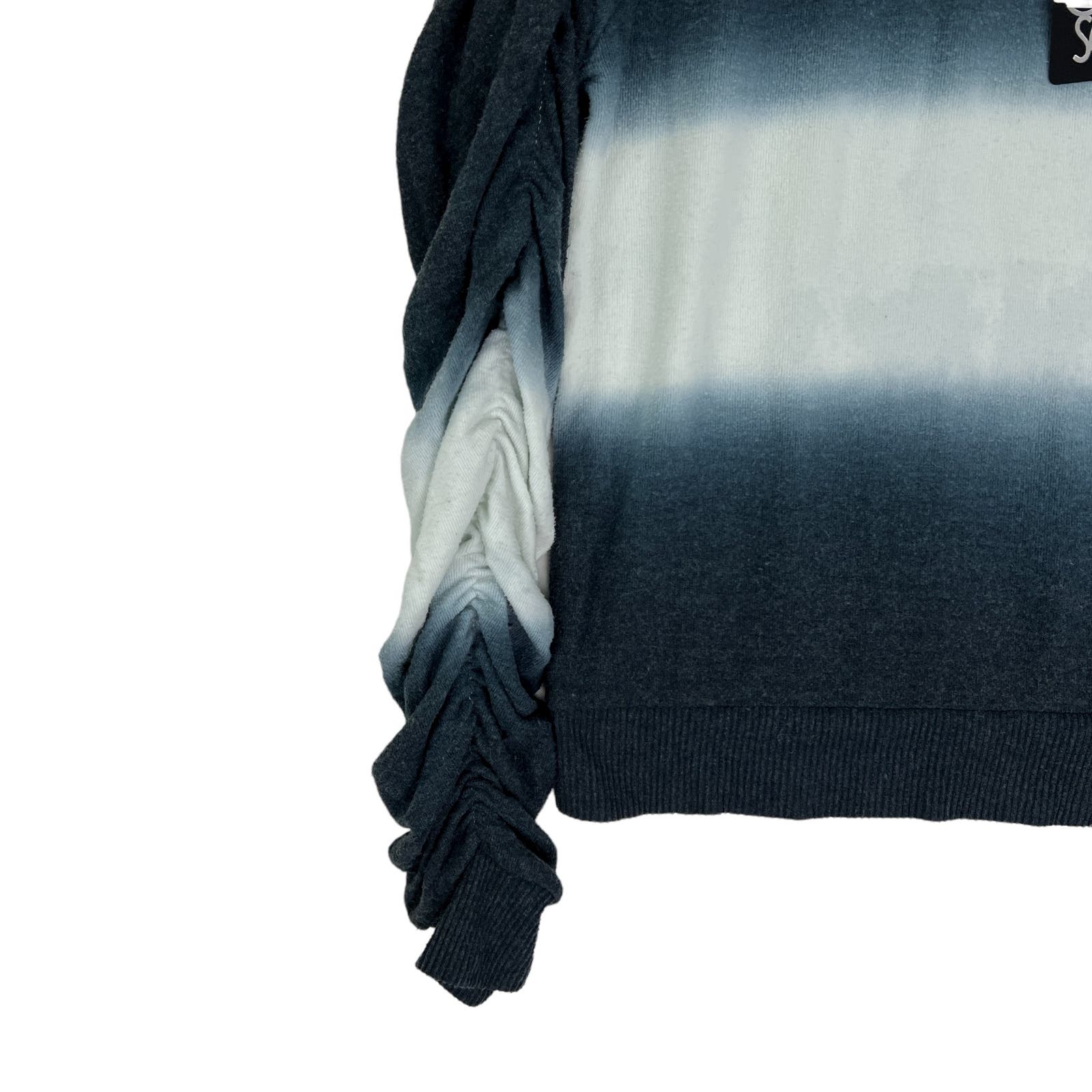 Chaser Women Sweatshirt US S Shirred Sleeve Cozy