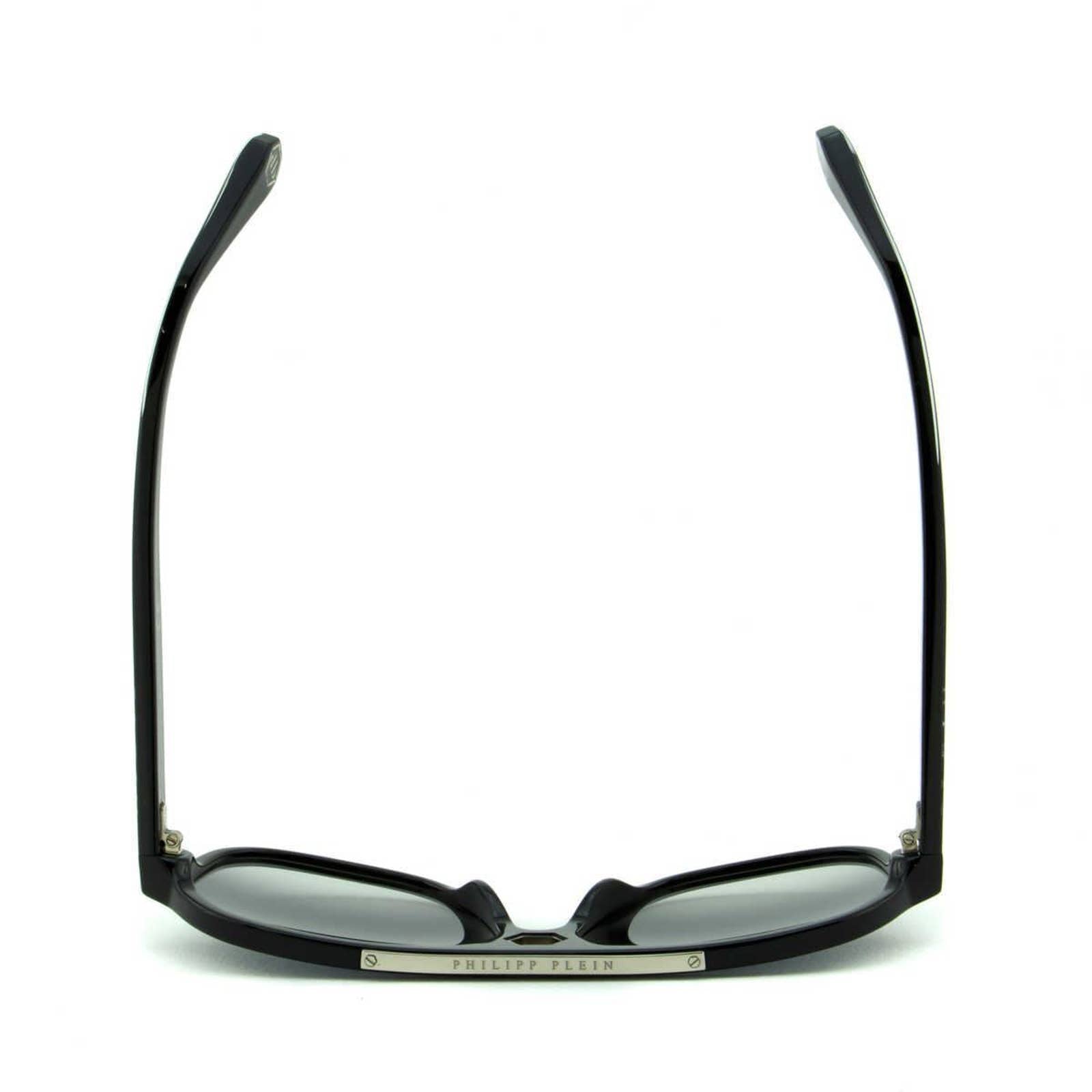 Men Black Aviator Square Sunglasses SPP004M-0700