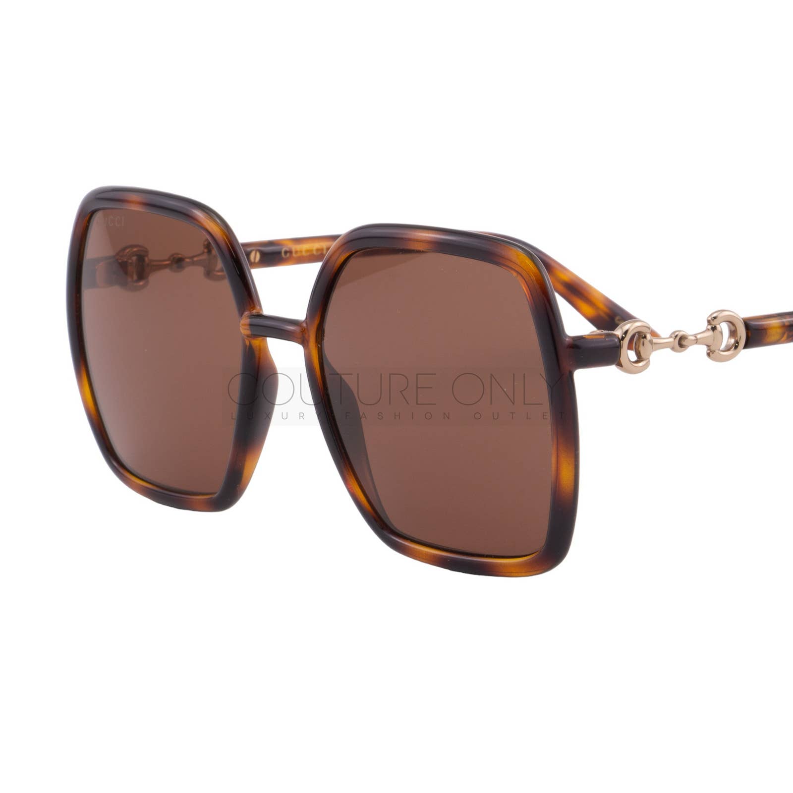 Women Oversized Havana Brown Sunglasses GG0890S-002