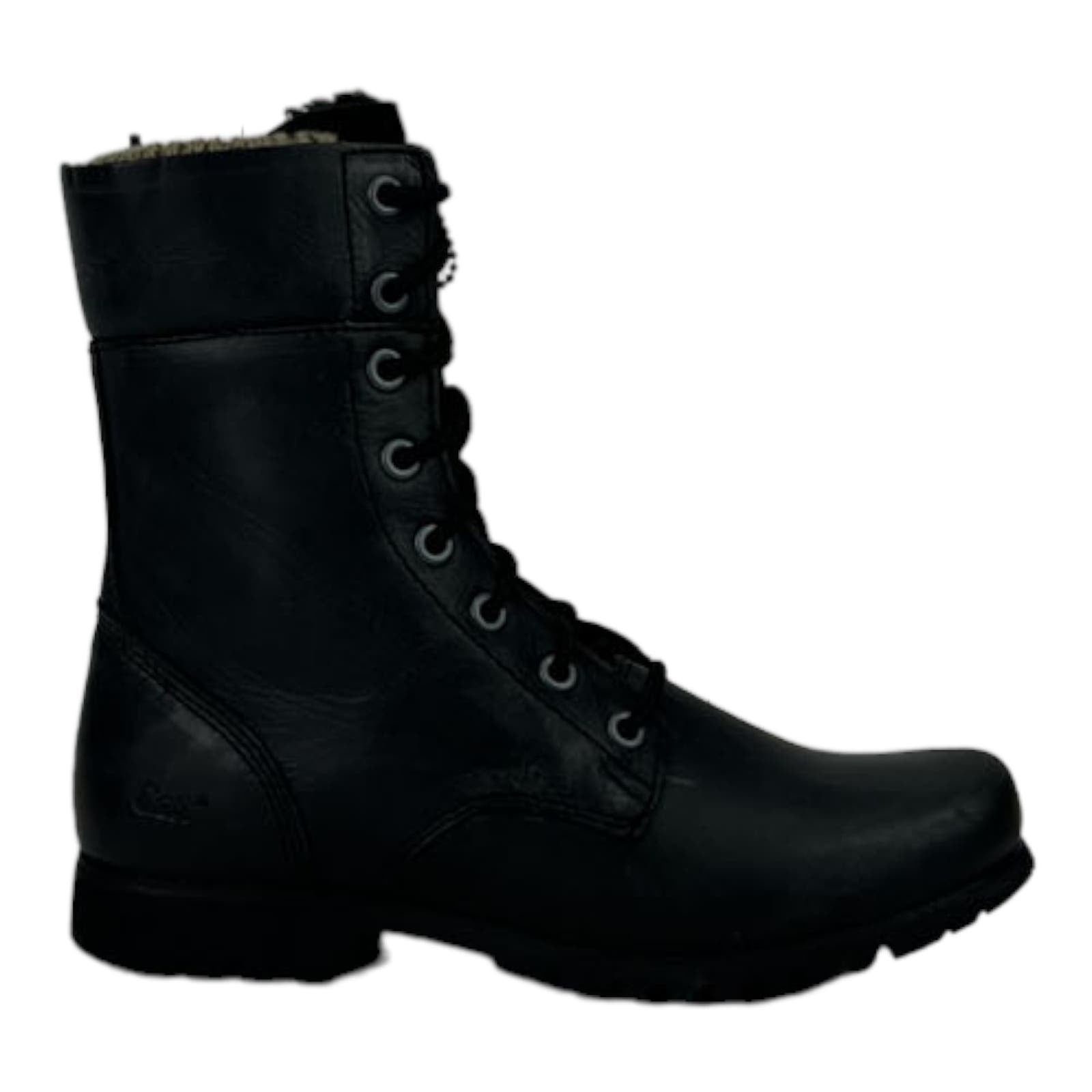 Caterpillar CAT Women US 7.5 Winter Alexi Combat Black Ankle Boots
