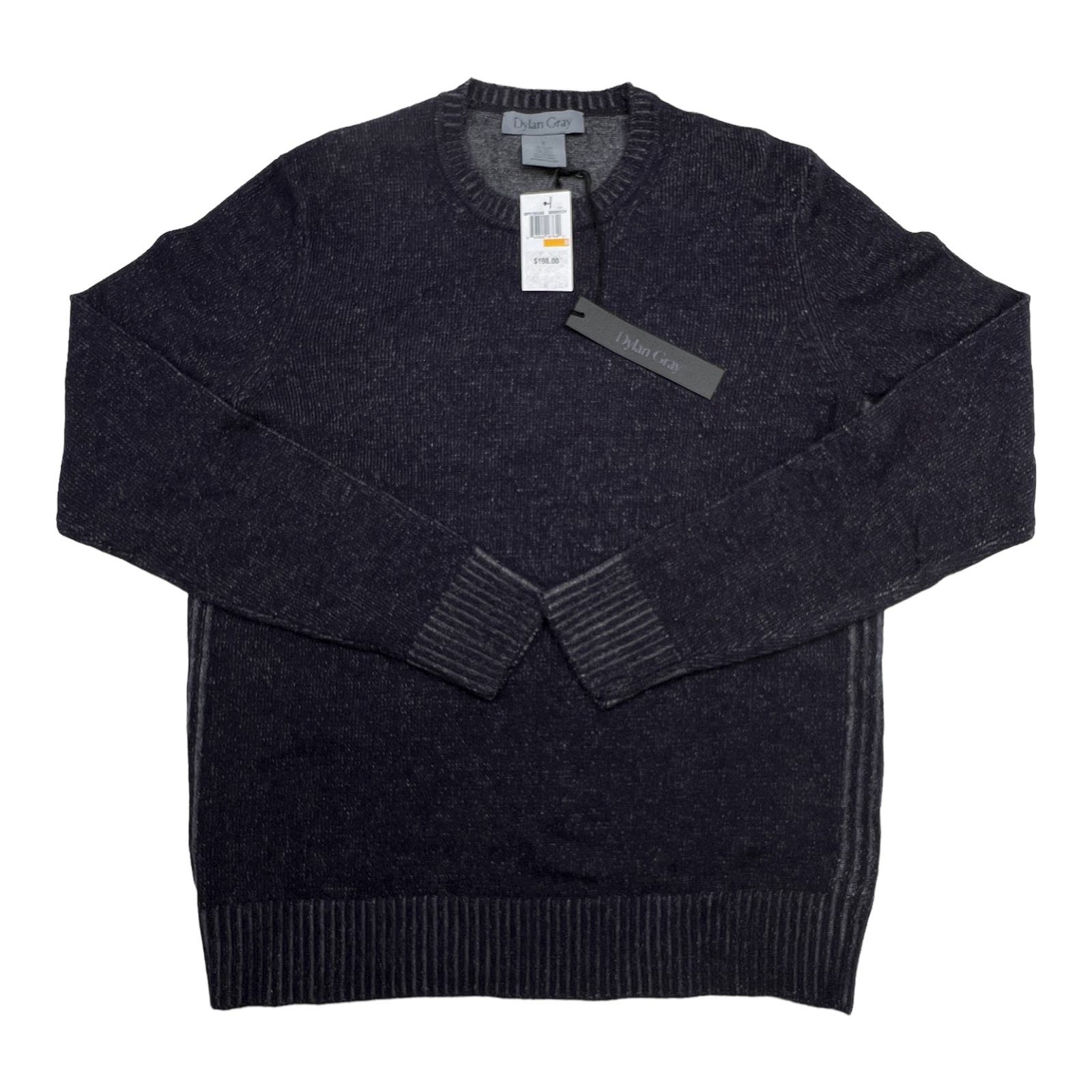 Dylan Gray Men Purple Grey Crew Neck US S Sweatshirt
