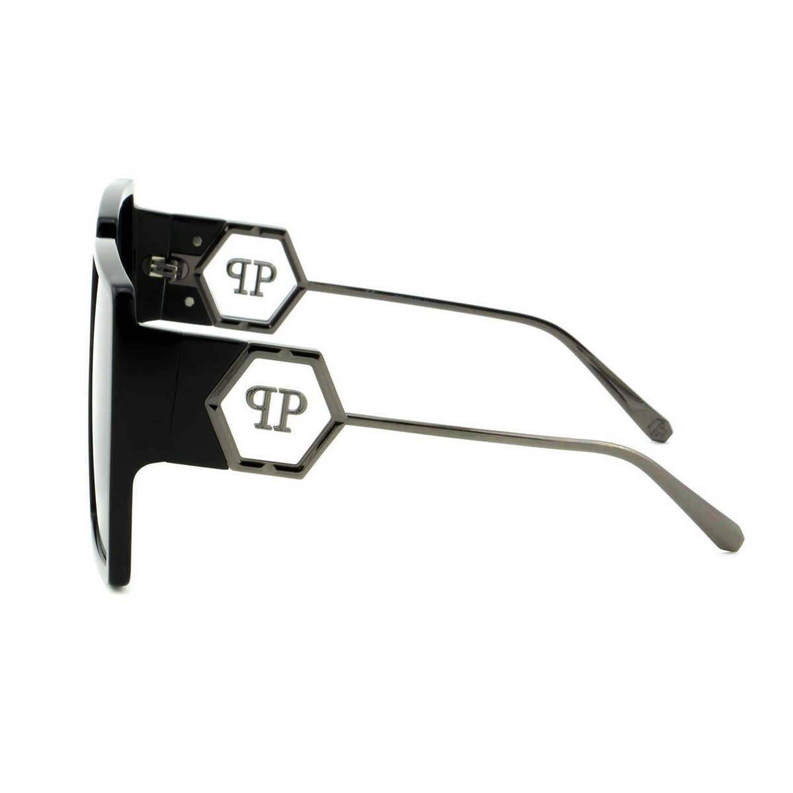 Diva Women Oversized Square Black Sunglasses