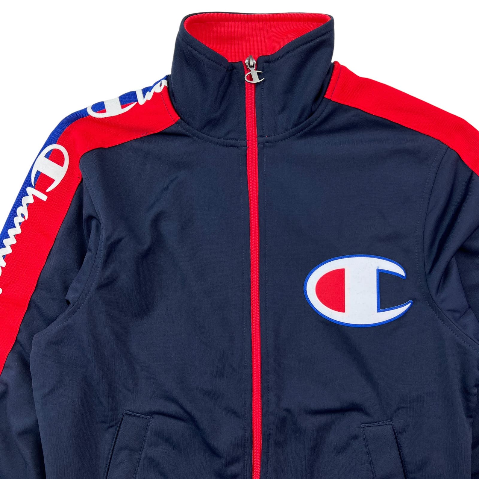 Champion Men US XS Navy Blue Full Zip Jacket