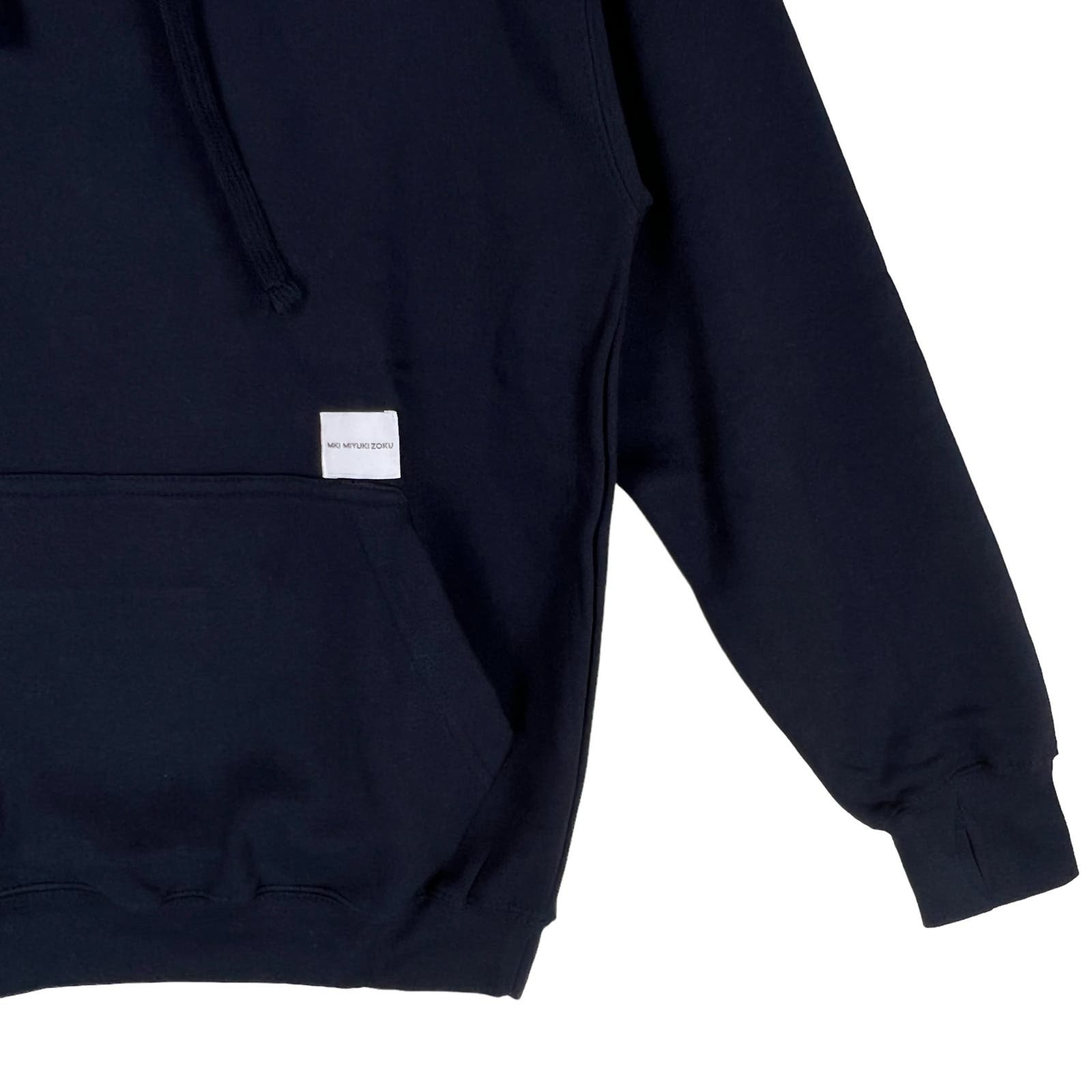 Mki Miyuki Zoku Men Sweatshirt US S Navy Sporty Casual Hoody