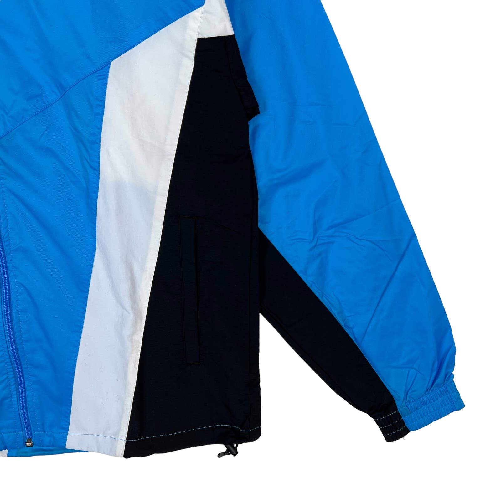 Reebok Classic Men Blue Windbreaker US S Track Jacket Zip Up