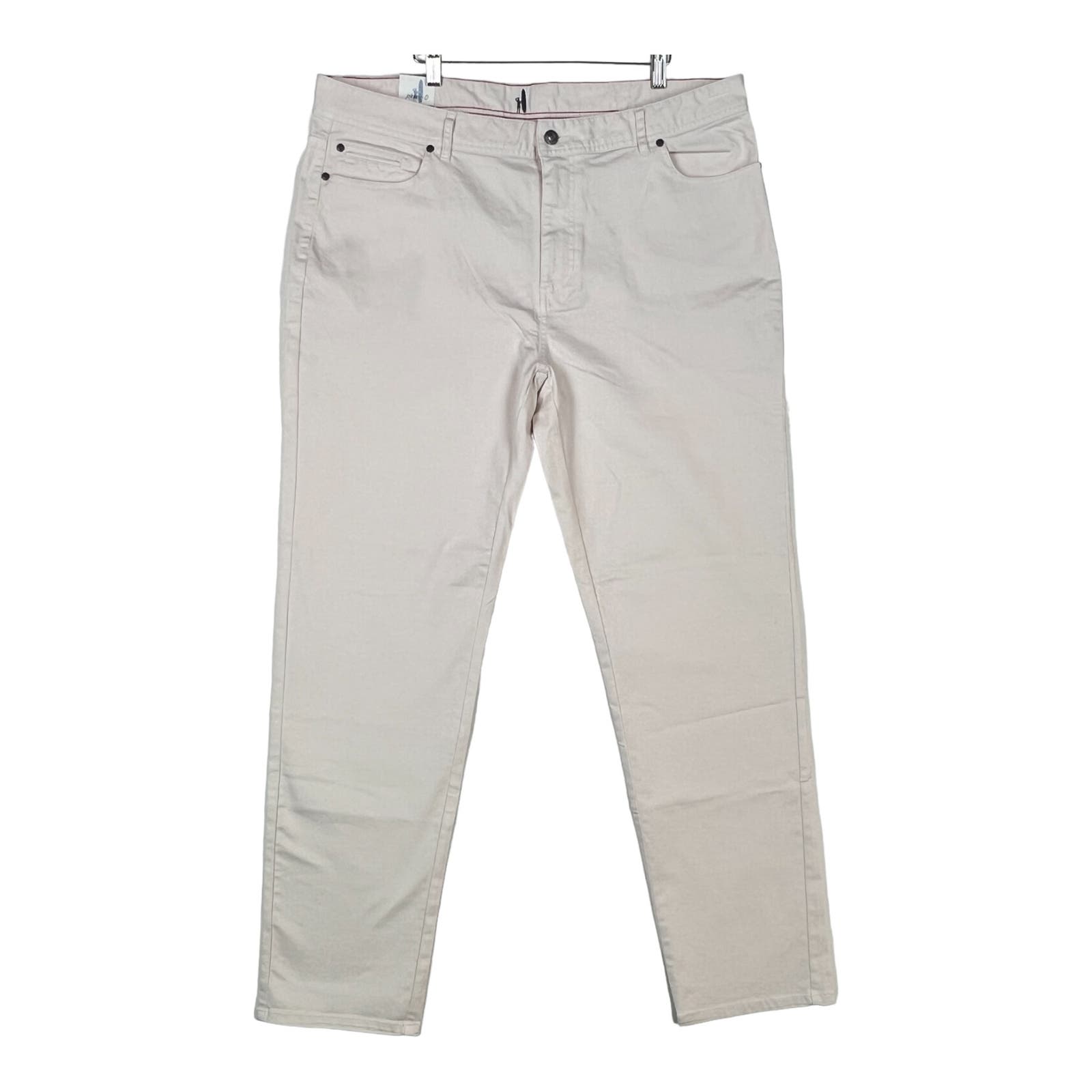 Johnnie-O Sawyer Men Stone Jeans US 40x32 Casual Straight Leg