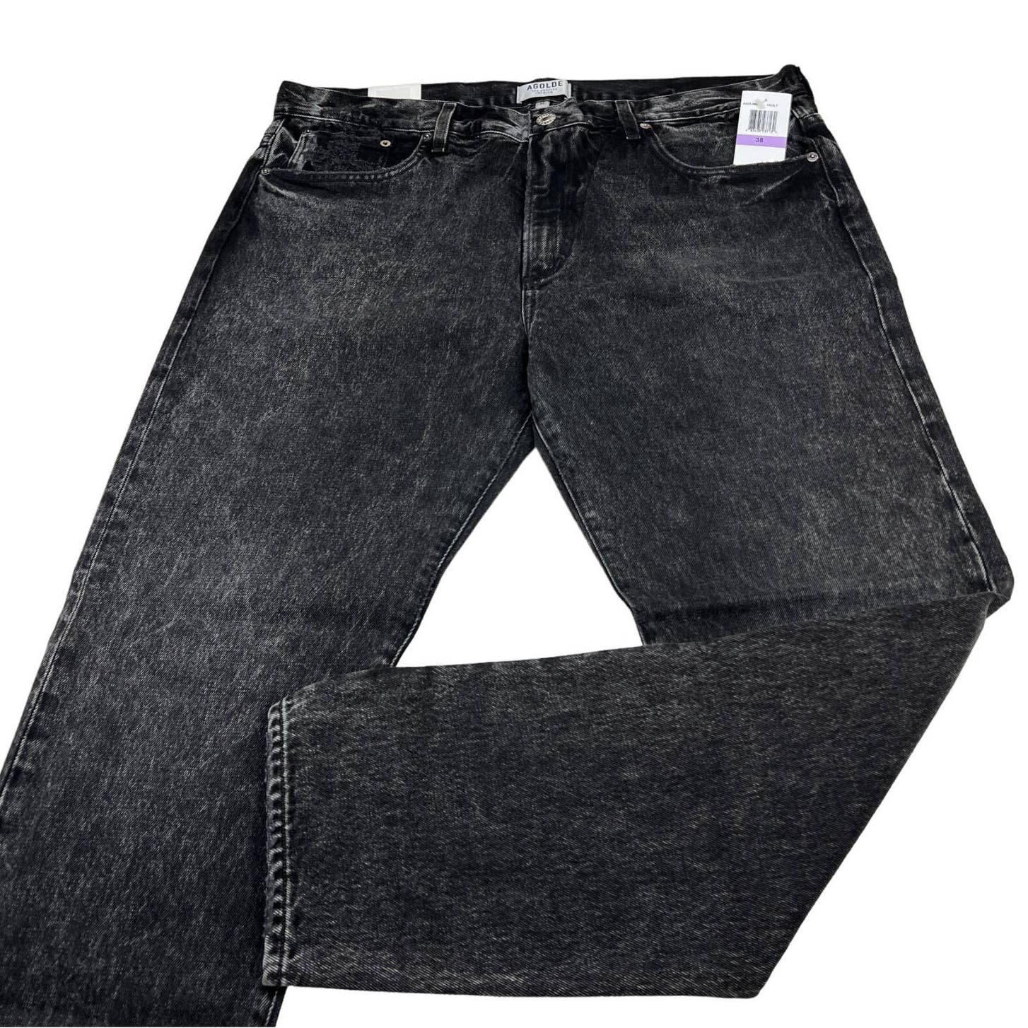 Agolde Men Jeans US 38 Slim Fit Denim Washed Casual Cotton
