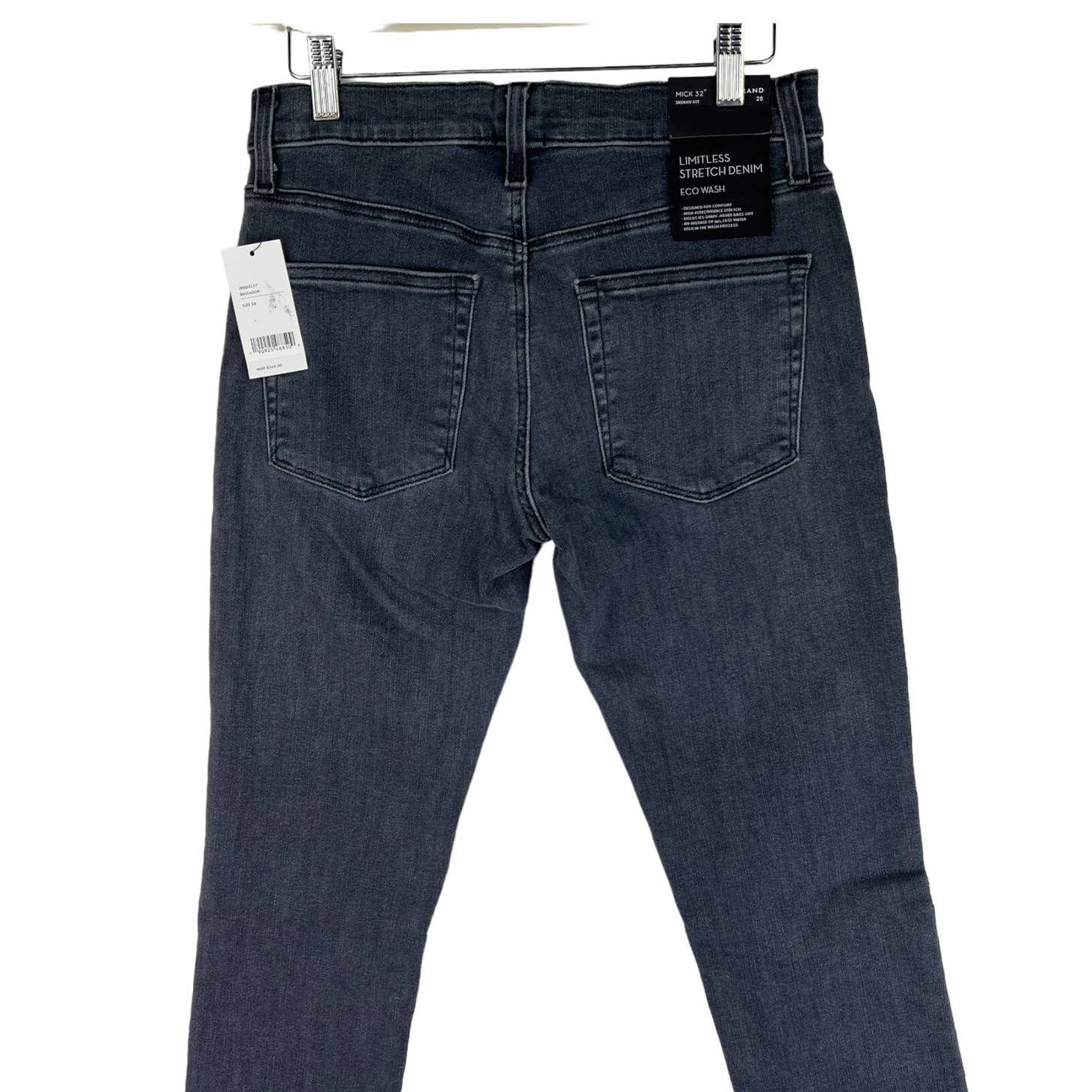 J Brand Women Grey Charcoal Slim Jeans US 28 Skinny Fit