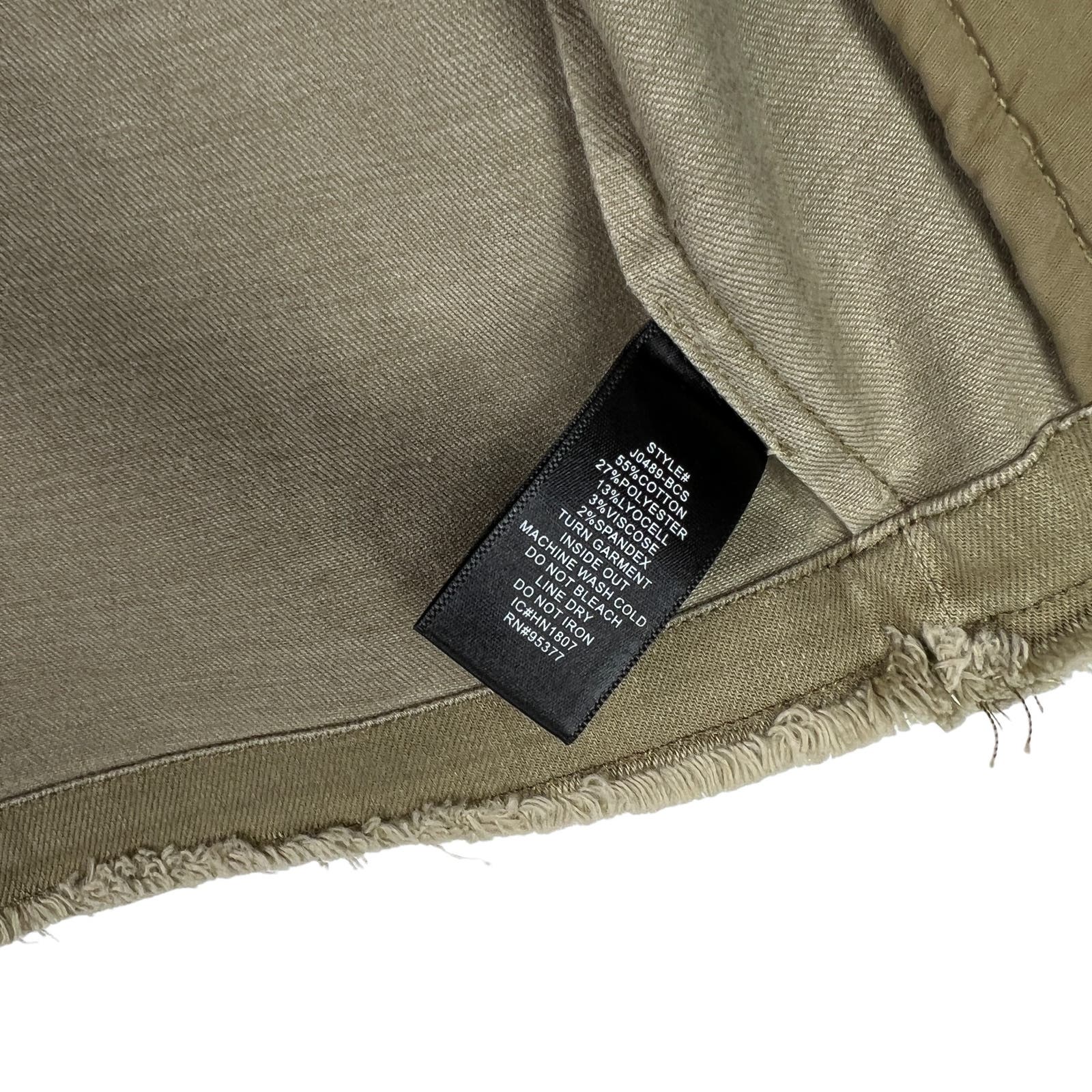 Sanctuary Los Angeles Men US XL Military Green Olive Utility Shirt Jacket