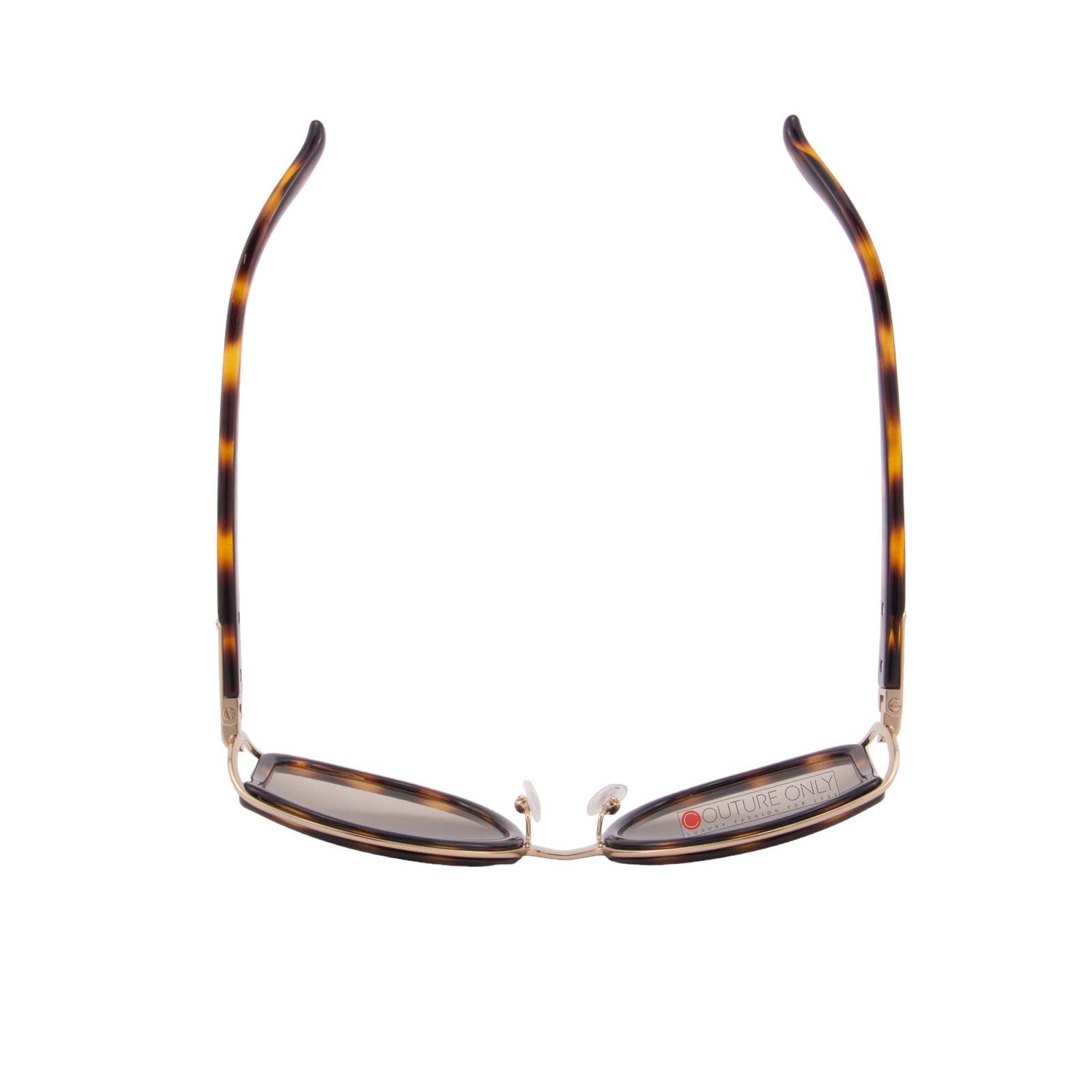 Women Havana Brown Round Sunglasses SF719S-238