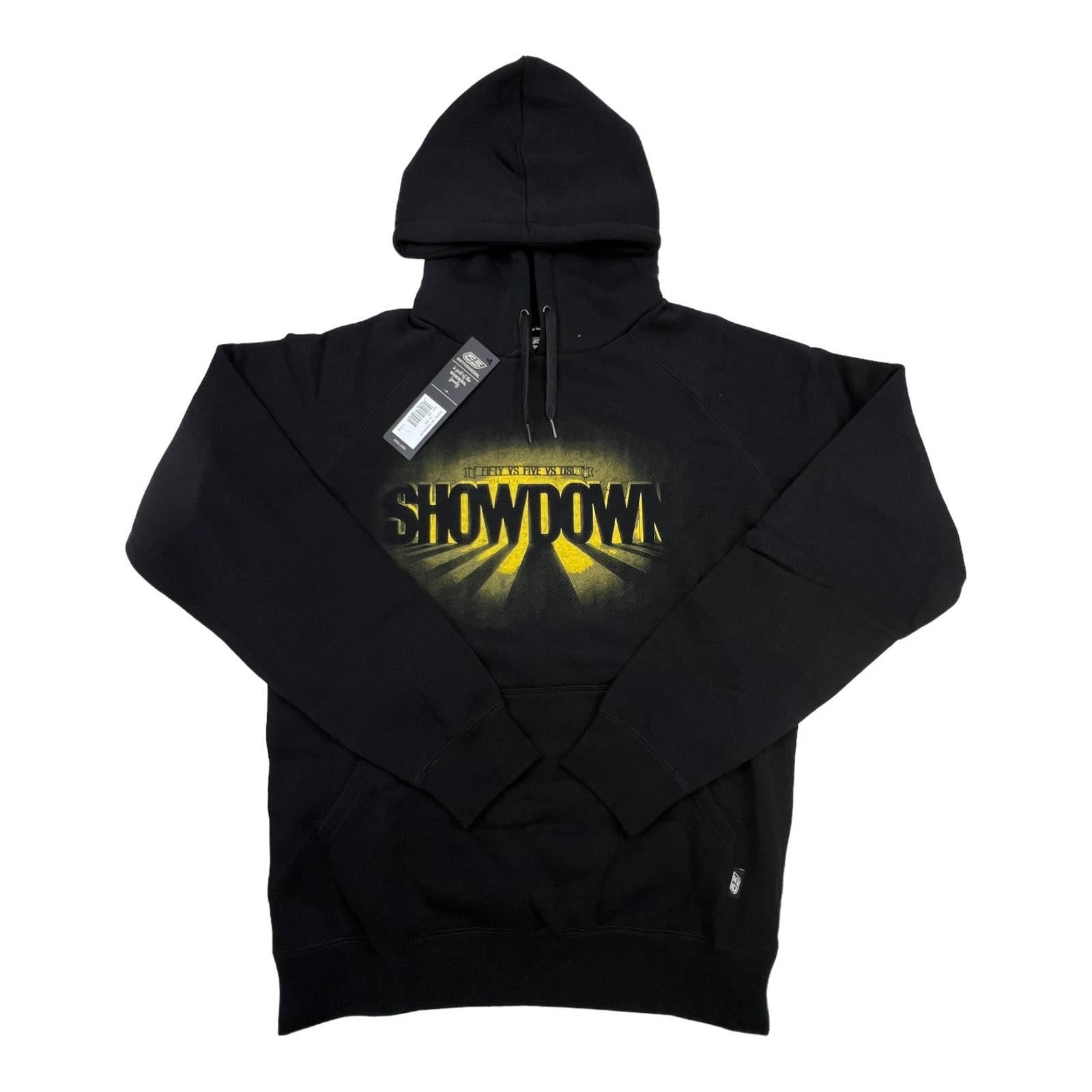 FiftyFiveDSL by Diesel Men Black Hoodie US L Sweatshirt Fowdown