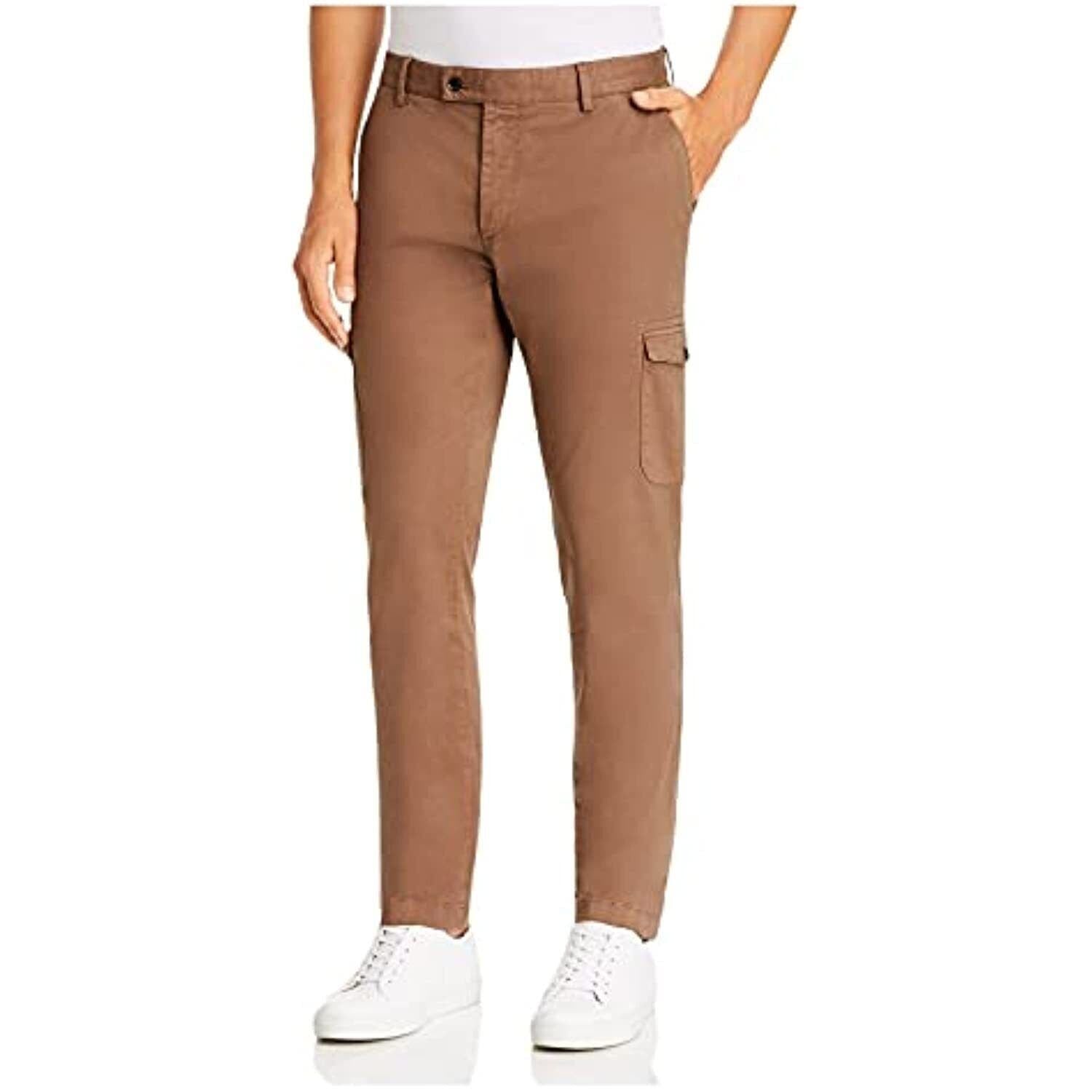 Dylan Gray Bloomingdales Men Brown Pants US 30 Regular Fit Cargo