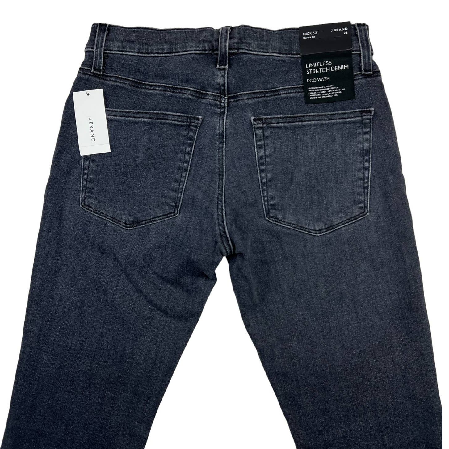 J Brand Women Grey Charcoal Slim Jeans US 28 Skinny Fit
