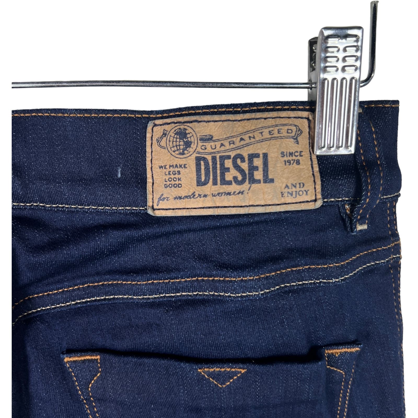 Diesel Women Denim Blue Jeans EU 26 Skinny Casual Cotton