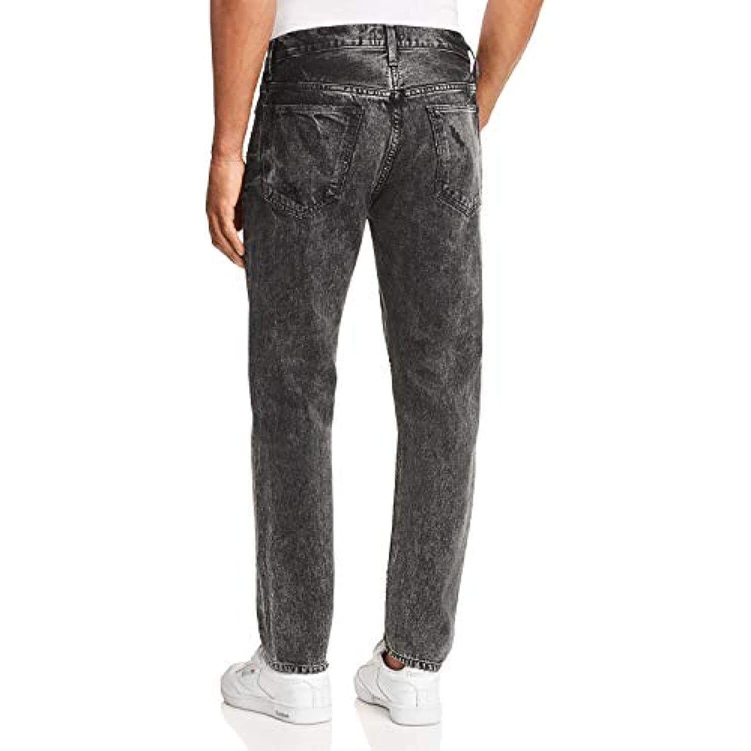 Agolde Men Jeans Tapered US 30 Slim Fit Denim Washed Cotton