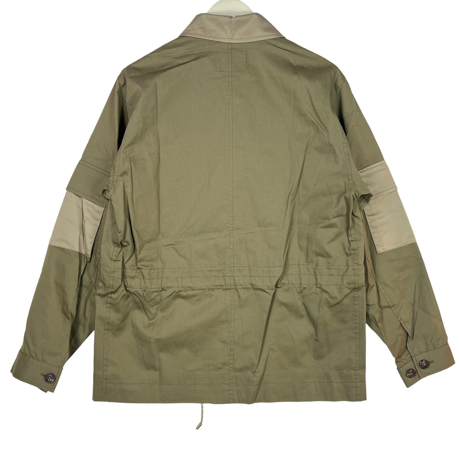 Marc Jacobs Men Olive Green Size IT 46 Twill Safari Jacket