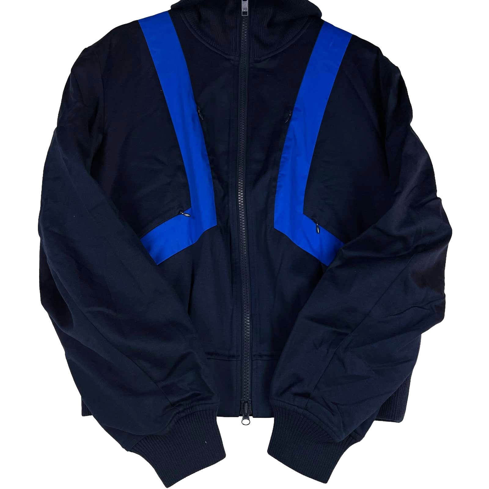 Adidas Y-3  Men US M Navy Blue Lux Tape Blouson Jacket