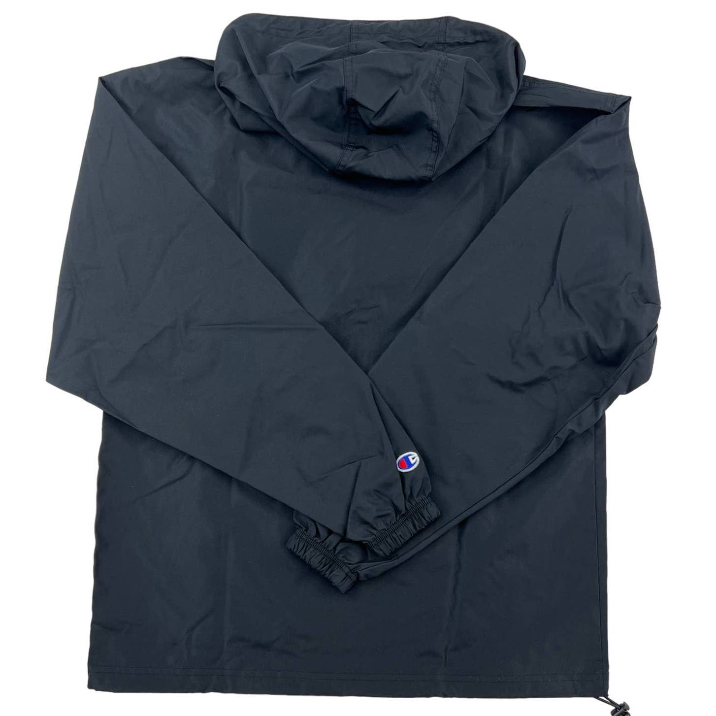 Champion Men Black Hoody US S Anorak Sport Windbreaker