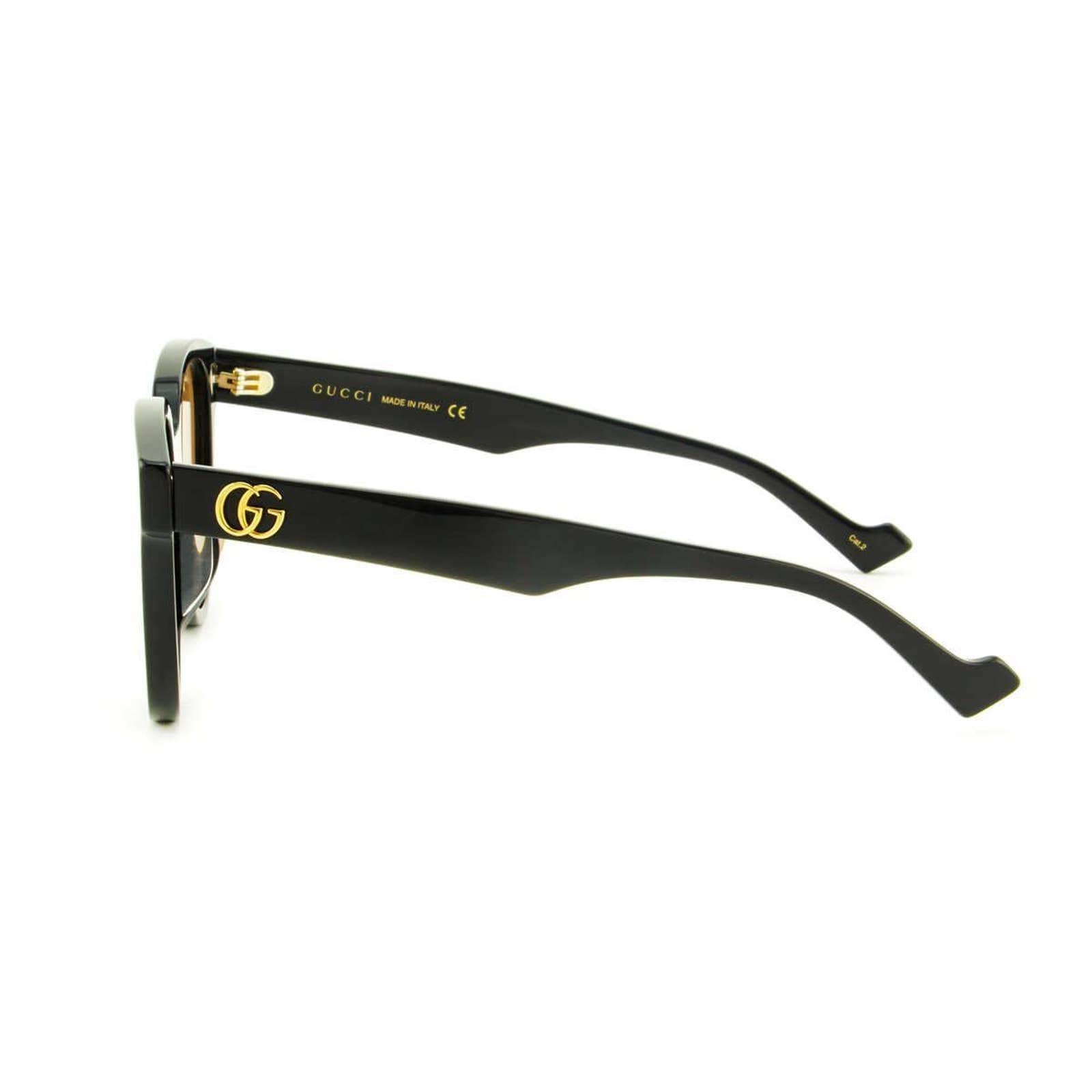 Women Black Round Pantos Sunglasses GG0960SA-003